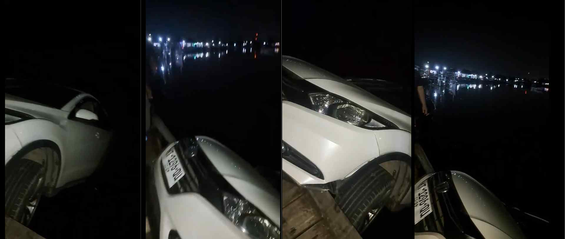 BREAKING NEWS: Mobil HR-V Jatuh di Laut Berbas