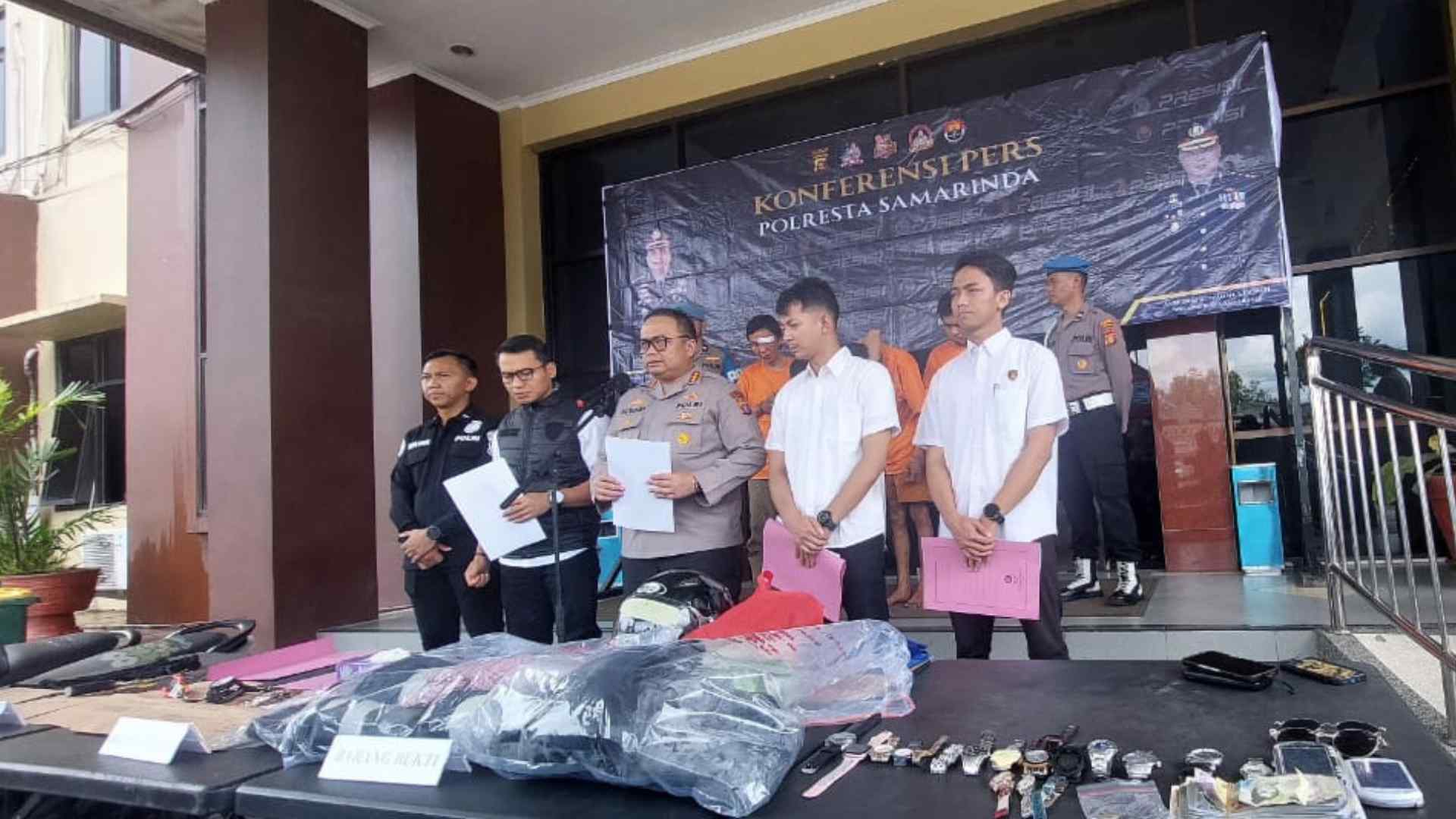 8 Hari, Empat Perampok Modus Ketuk Pintu di Samarinda beraksi di Enam Lokasi