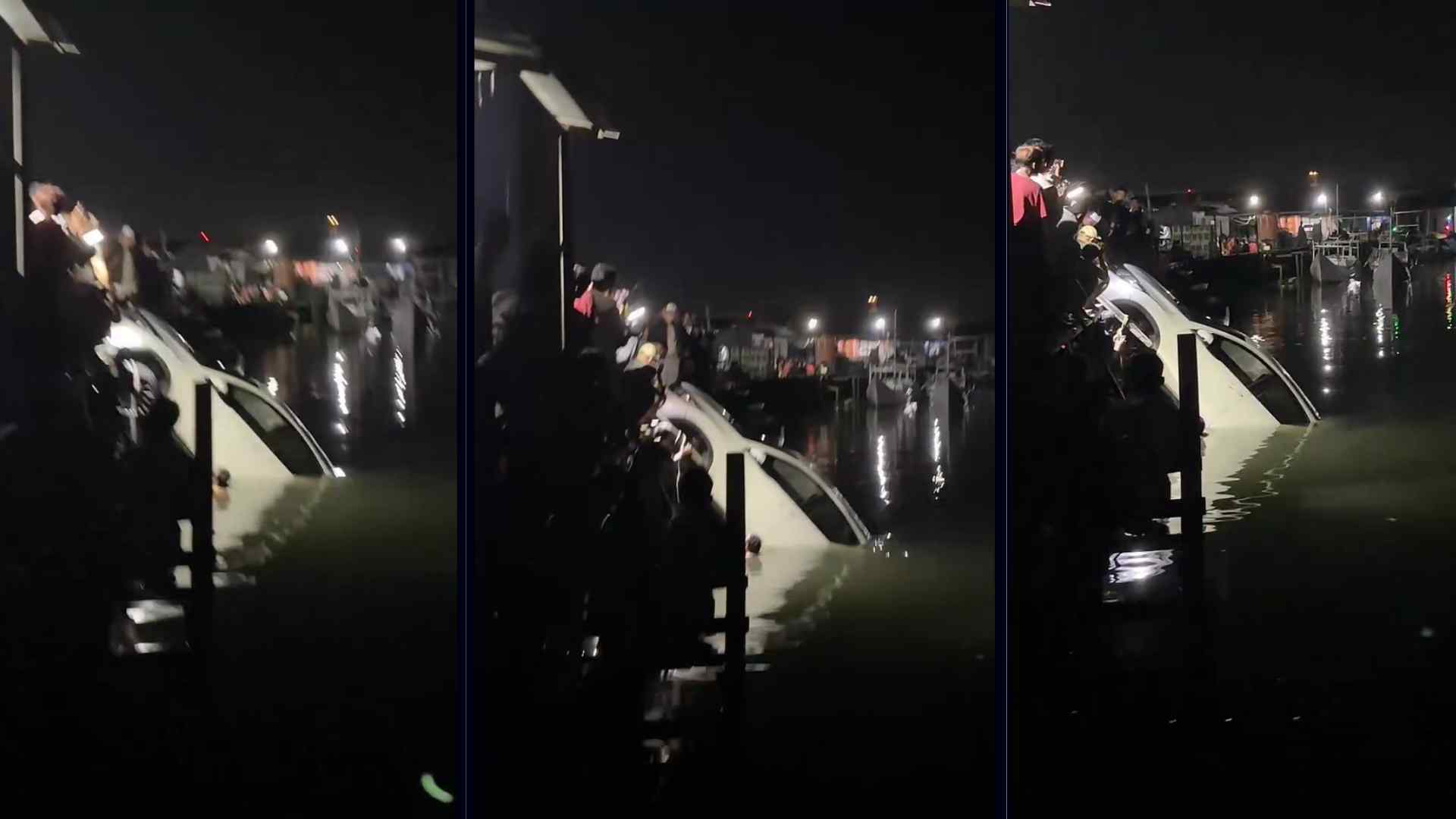Ini Cerita Lengkap Mobil HR-V Jatuh di Laut Bontang