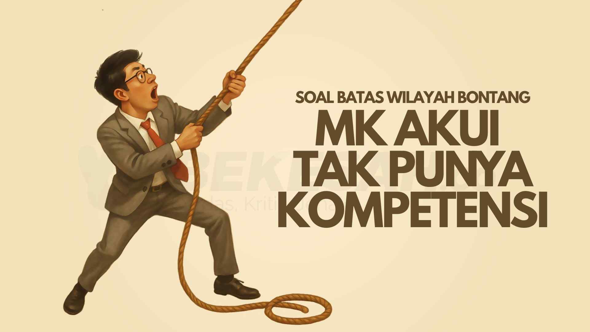 MK Akui Tak Punya Kompetensi Menilai Batas Wilayah Bontang