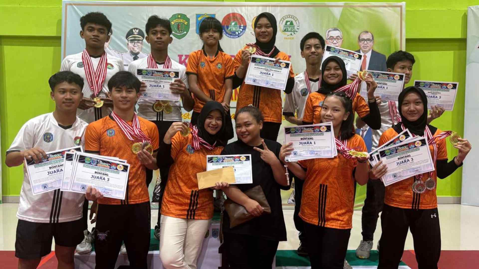 Juara Umum Kejurprov Tenis Meja di Paser, Bontang Ciptakan Tiga Kali All Final