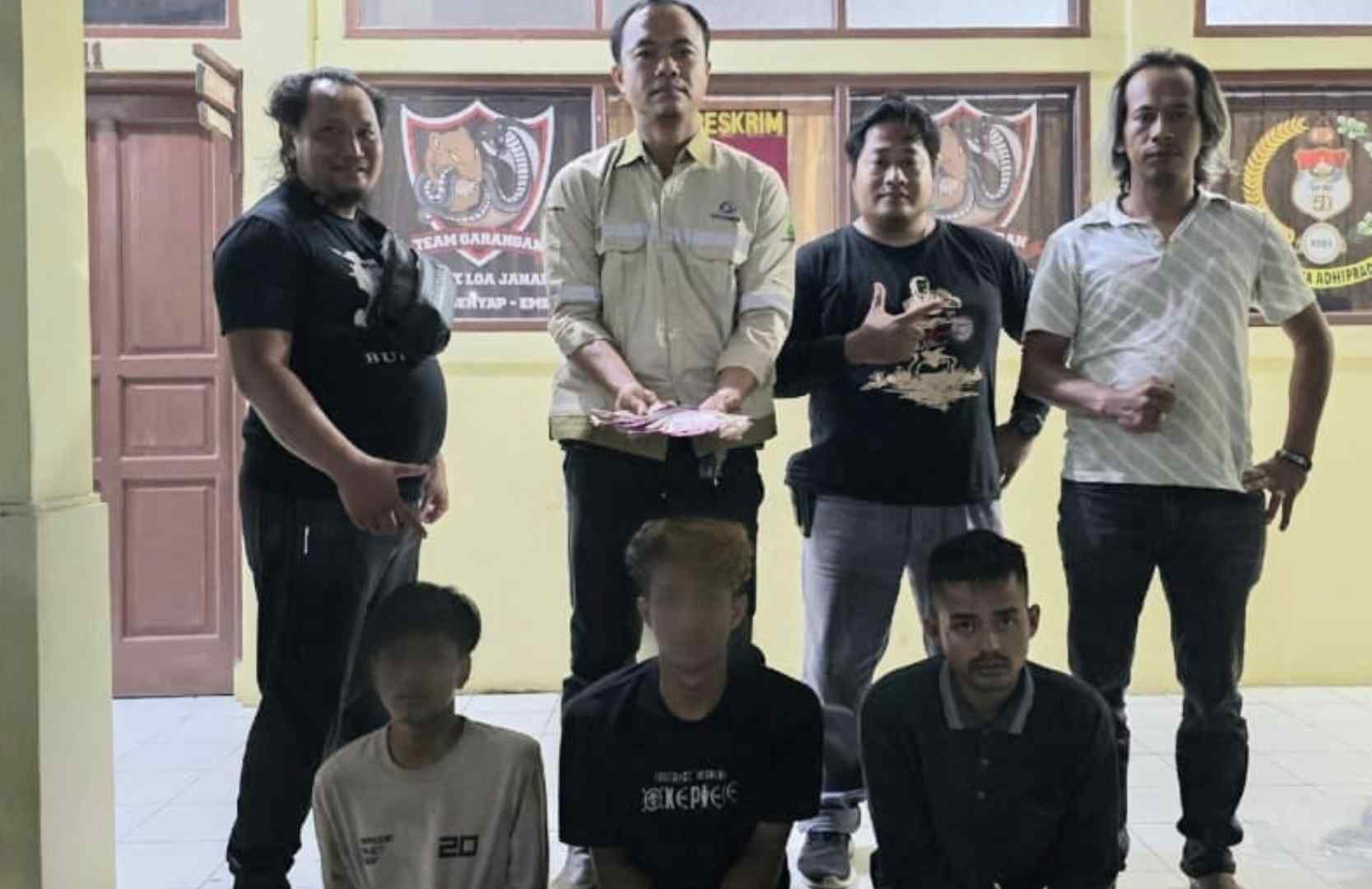 Tiga Warga PPU Tertangkap Edarkan Uang Palsu di Kukar