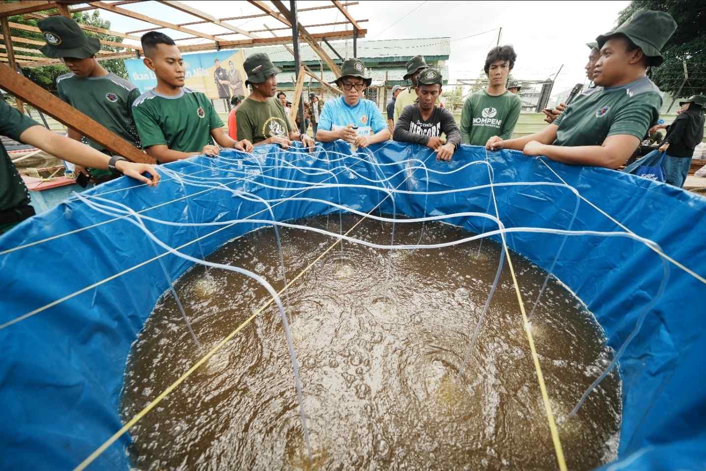 Optimalkan Sektor Budidaya Perikanan, Pupuk Kaltim Kenalkan Sistem Bioflok ke Nelayan Bontang