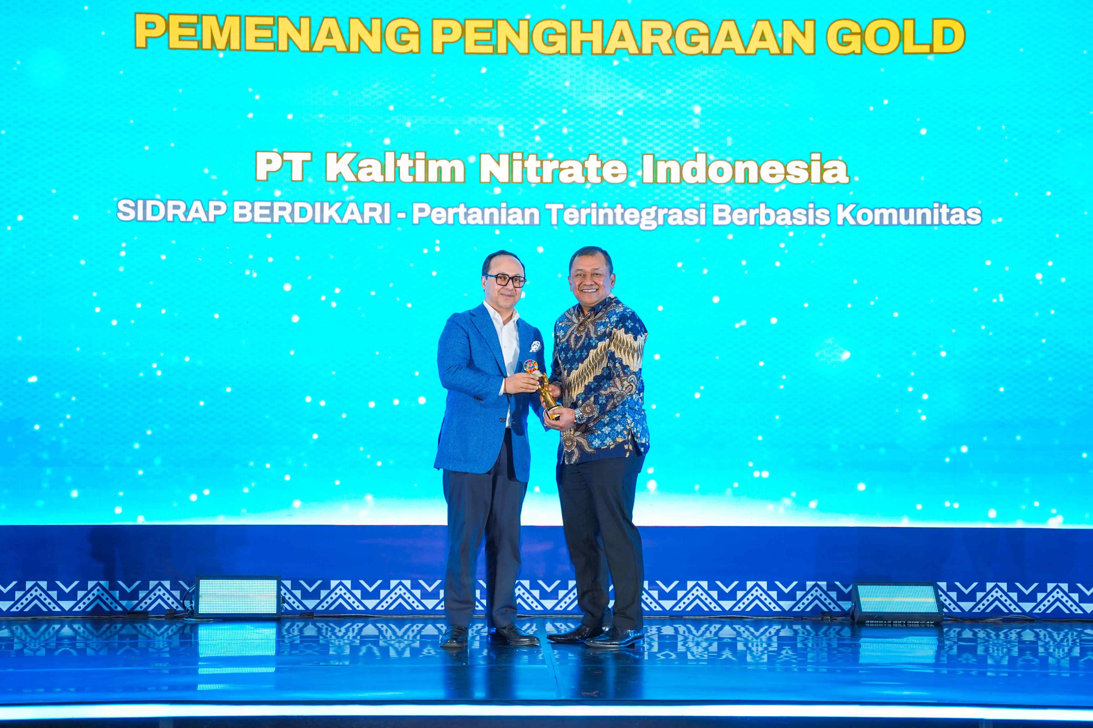 CSR Berkelanjutan, PT KNI Ukir Prestasi Emas di Ajang CSR PDB Awards 2025 untuk Keempat Kalinya