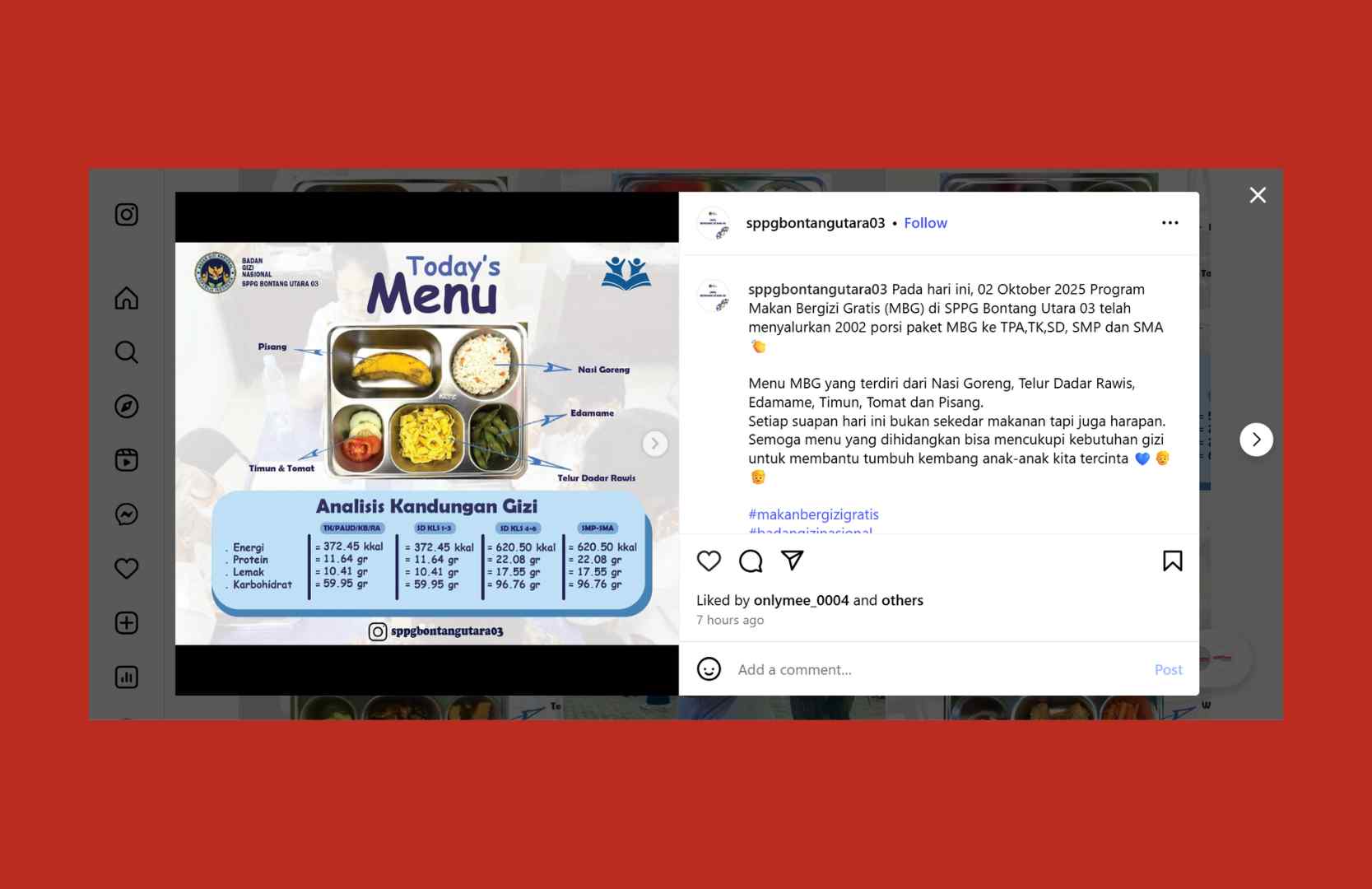 EKSKLUSIF: Soal Menu Basi MBG di SMAN 2 Bontang, Walikota: Jangan Terlalu Cepat Dimasak Nasinya