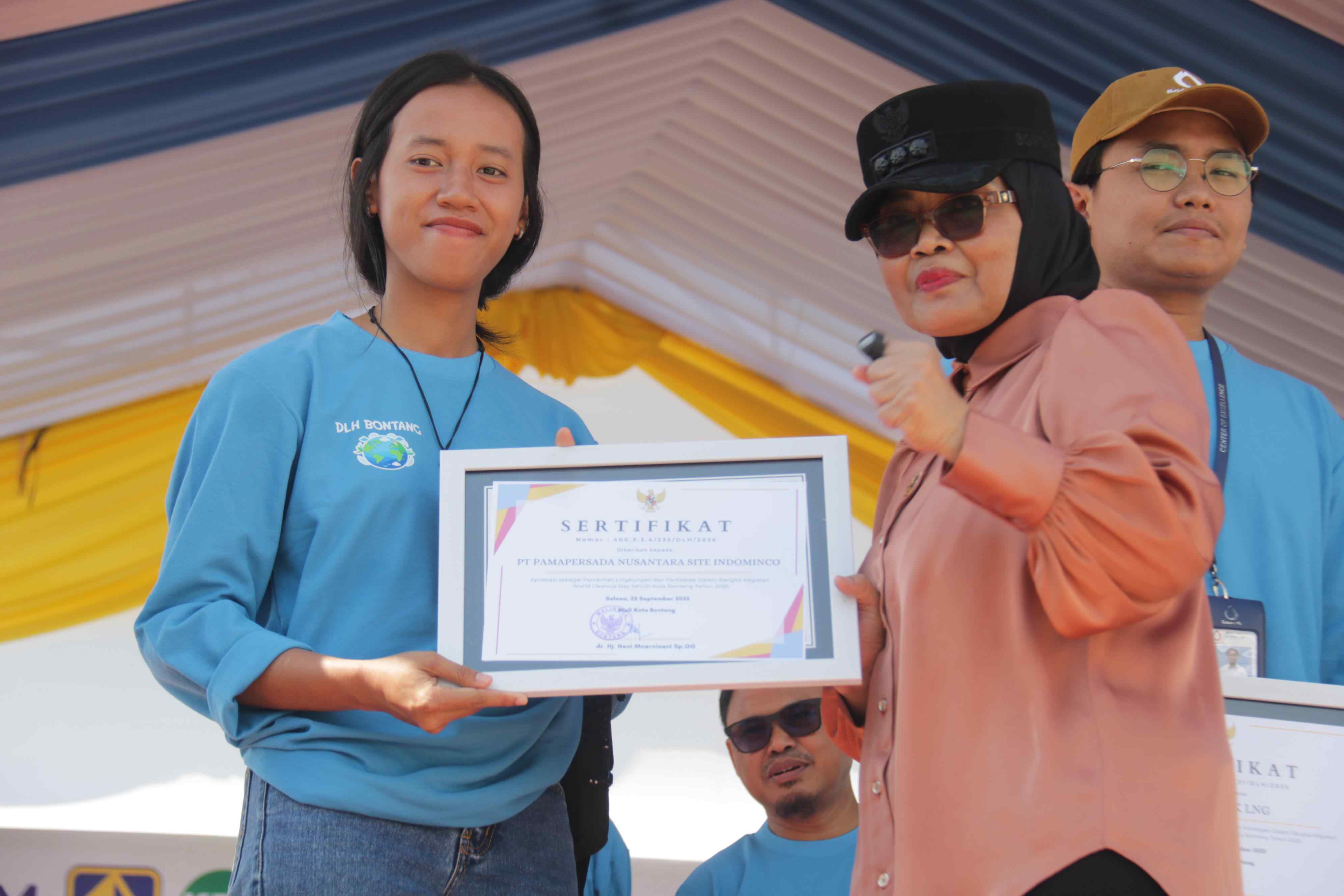 PAMA INDO Turut Berkontribusi dalam World Cleanup Day Kota Bontang 2025