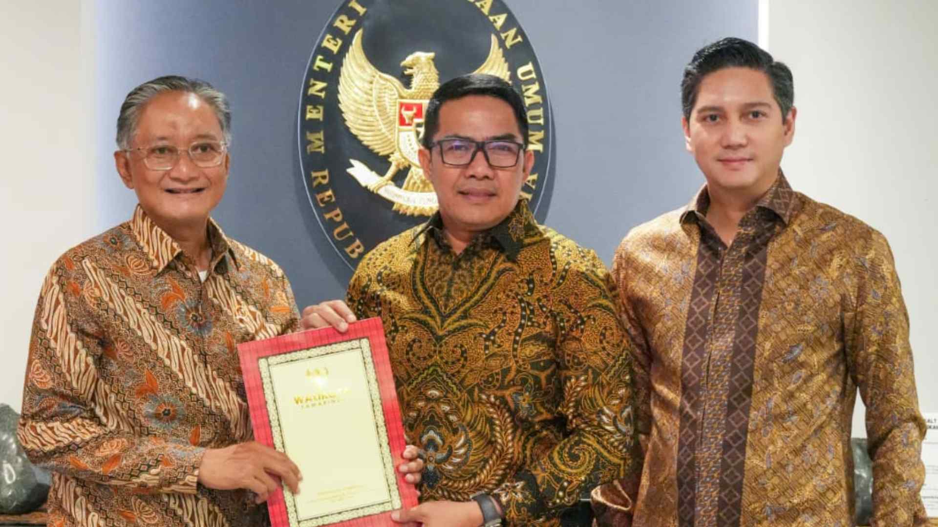 Bersama Budisatrio, Andi Harun Minta Dukungan Menteri PU Tangani Banjir Samarinda