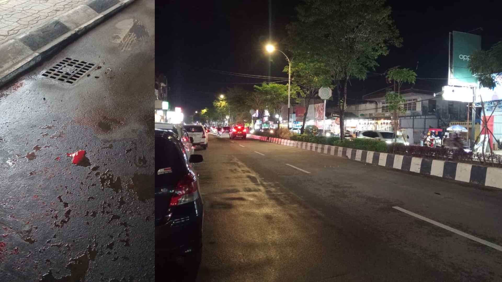 Solar Tumpah di Jalan Jenderal Achmad Yani Bontang, Warga: Banyak Motor Terpeleset