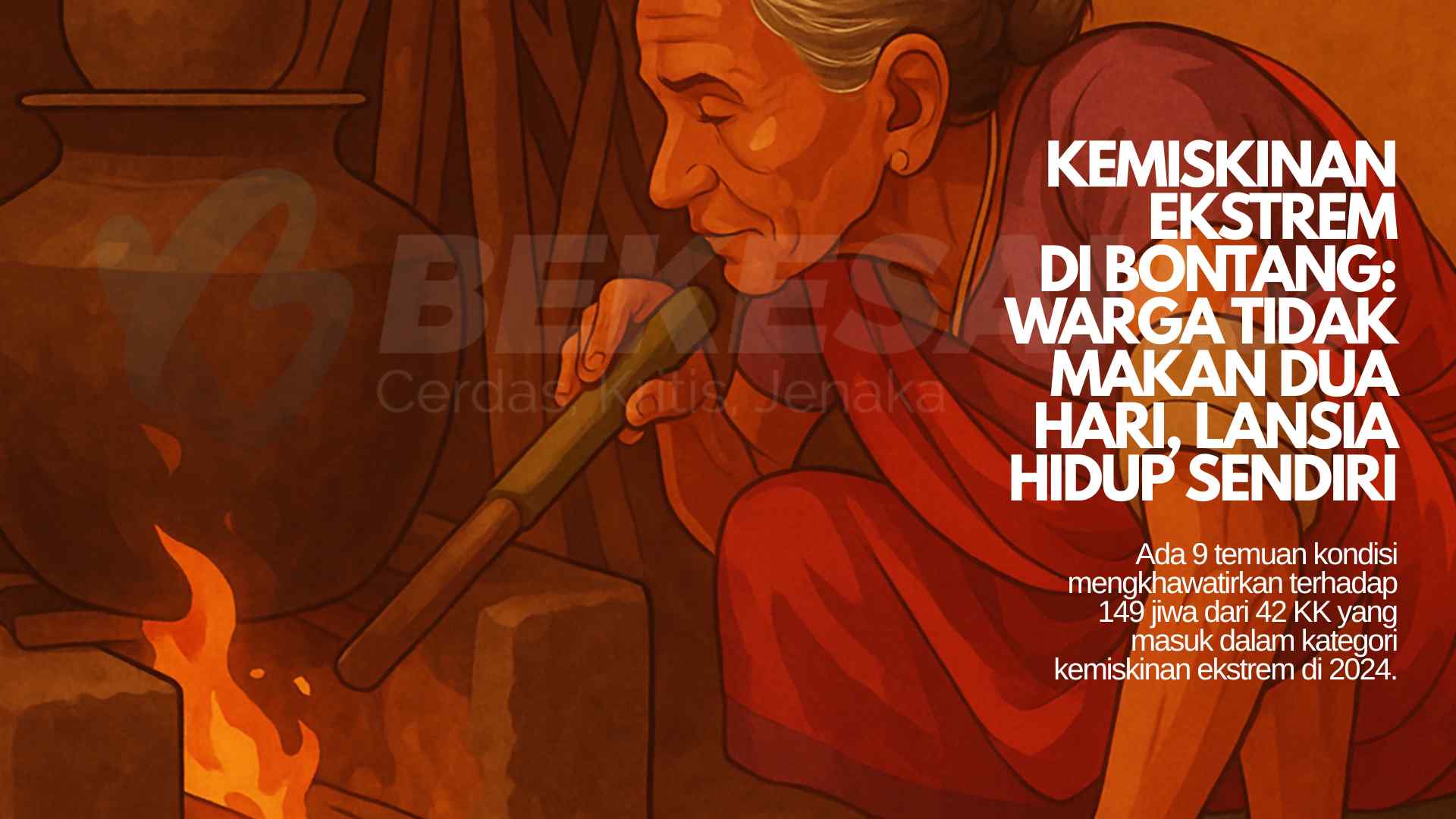 Miskin Ekstrem di Bontang: Warga Tidak Makan Dua Hari, Lansia Hidup Sendiri