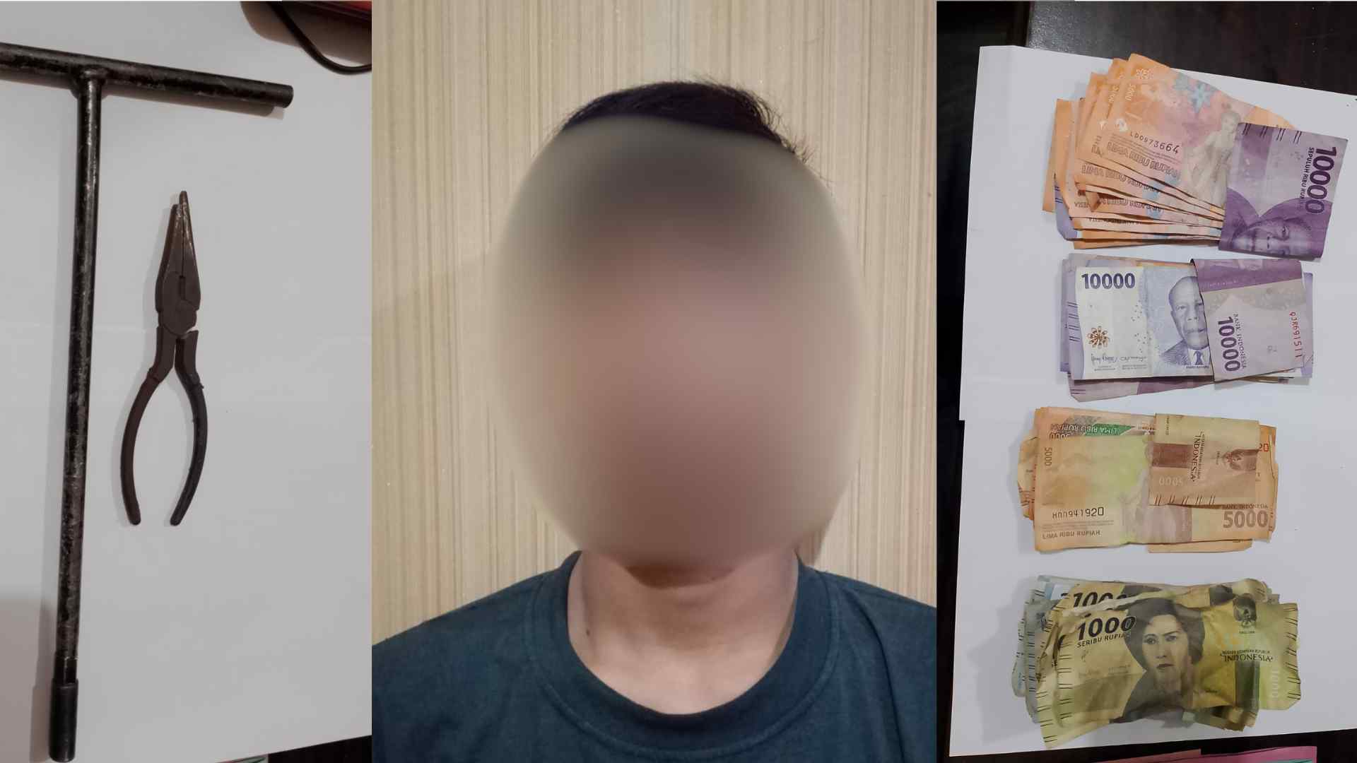 Beraksi di 30 Masjid dan Musala, Pencuri Kotak Amal di Bontang Tertangkap
