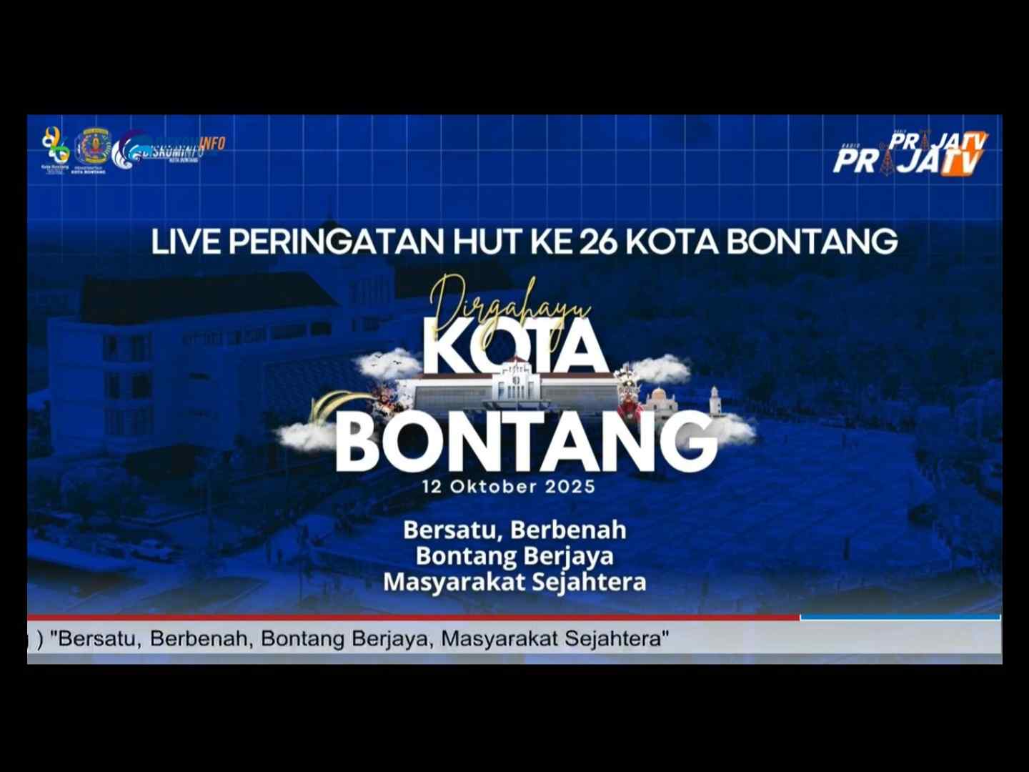 LIVE STREAMING Peringatan HUT ke-26 Kota Bontang