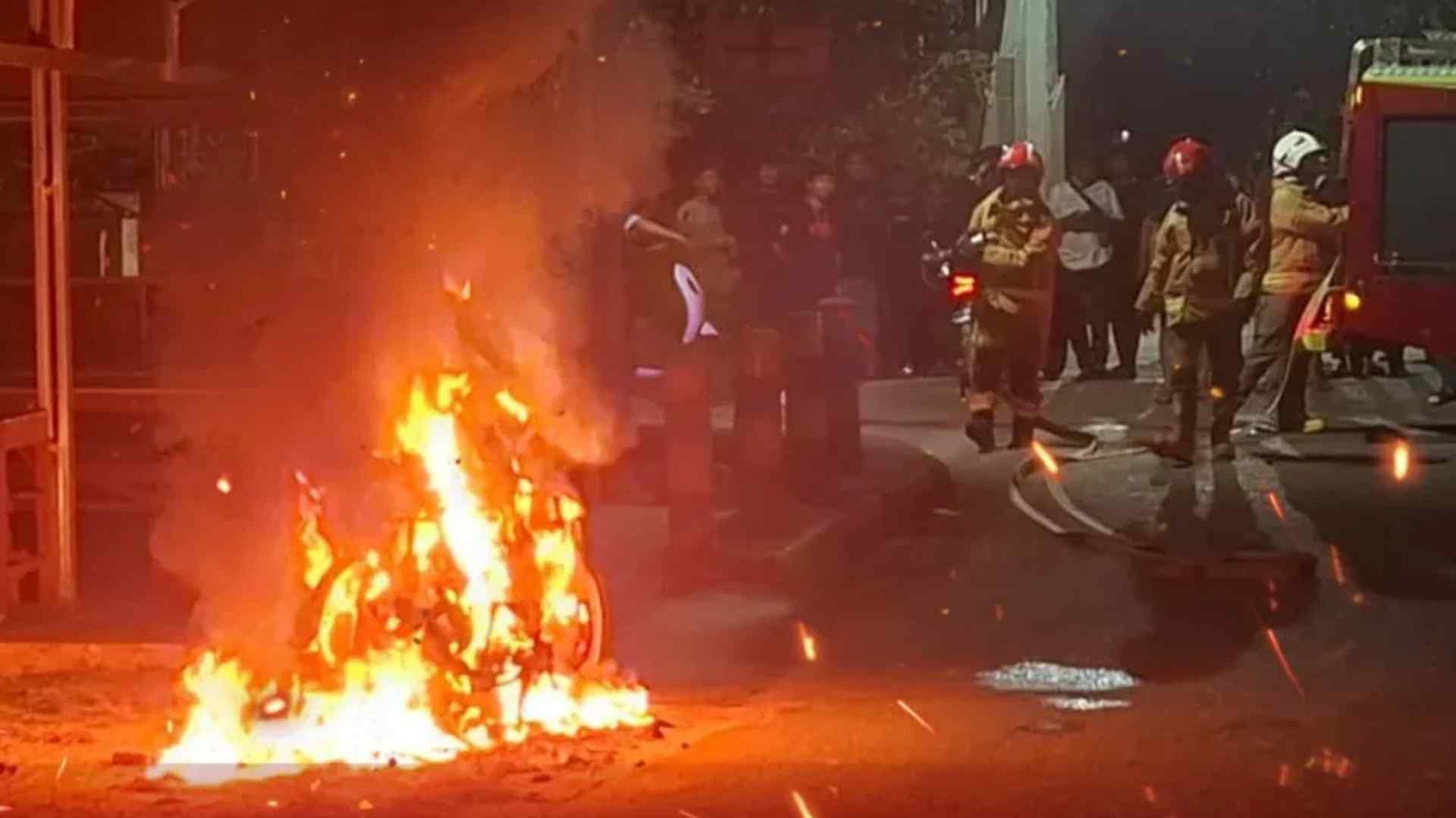 Bensin Bocor, Motor di BTN KCY Bontang Terbakar