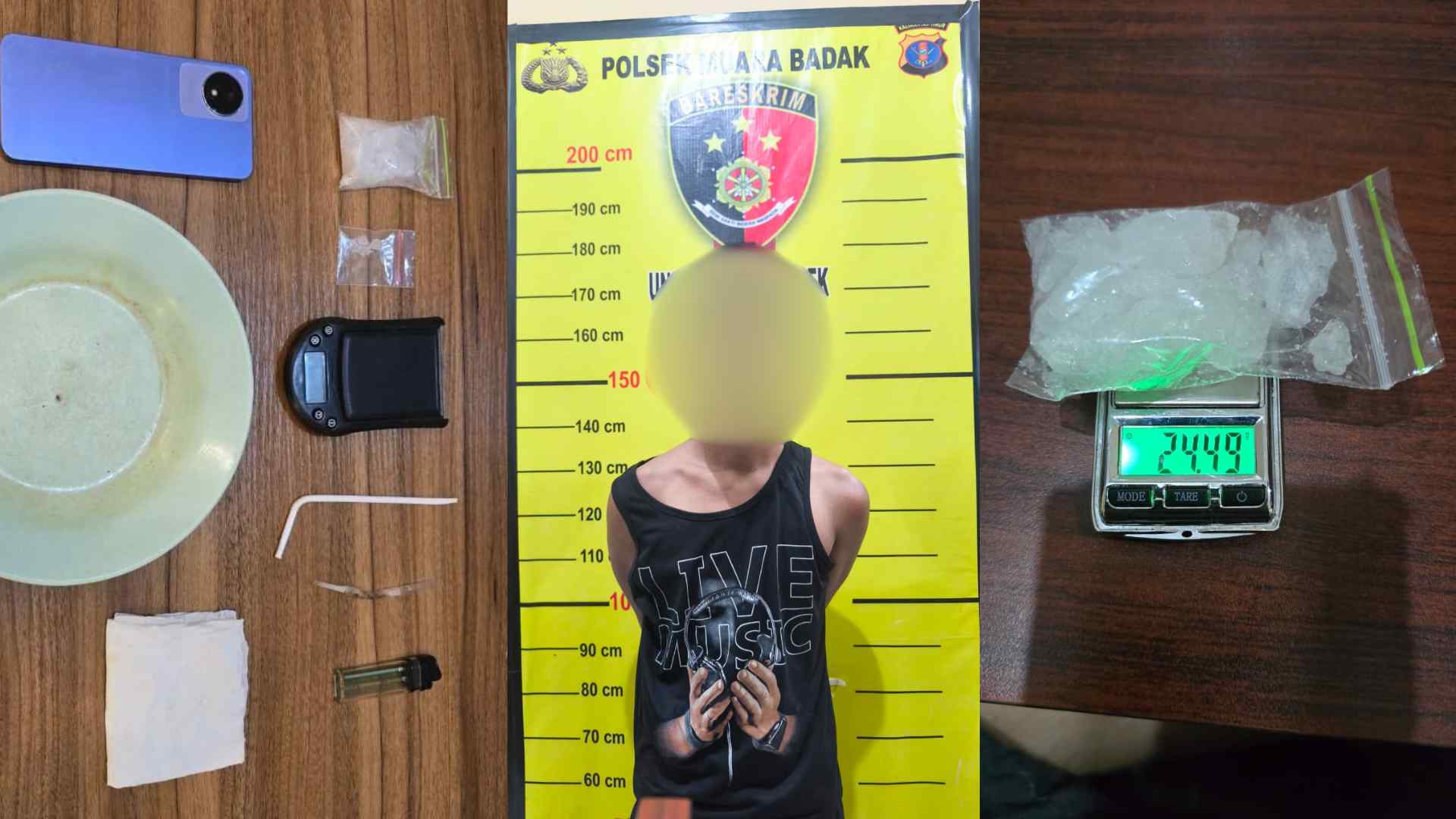 Jerat Narkoba Pemuda 23 Tahun di Poros Muara Badak-Samarinda