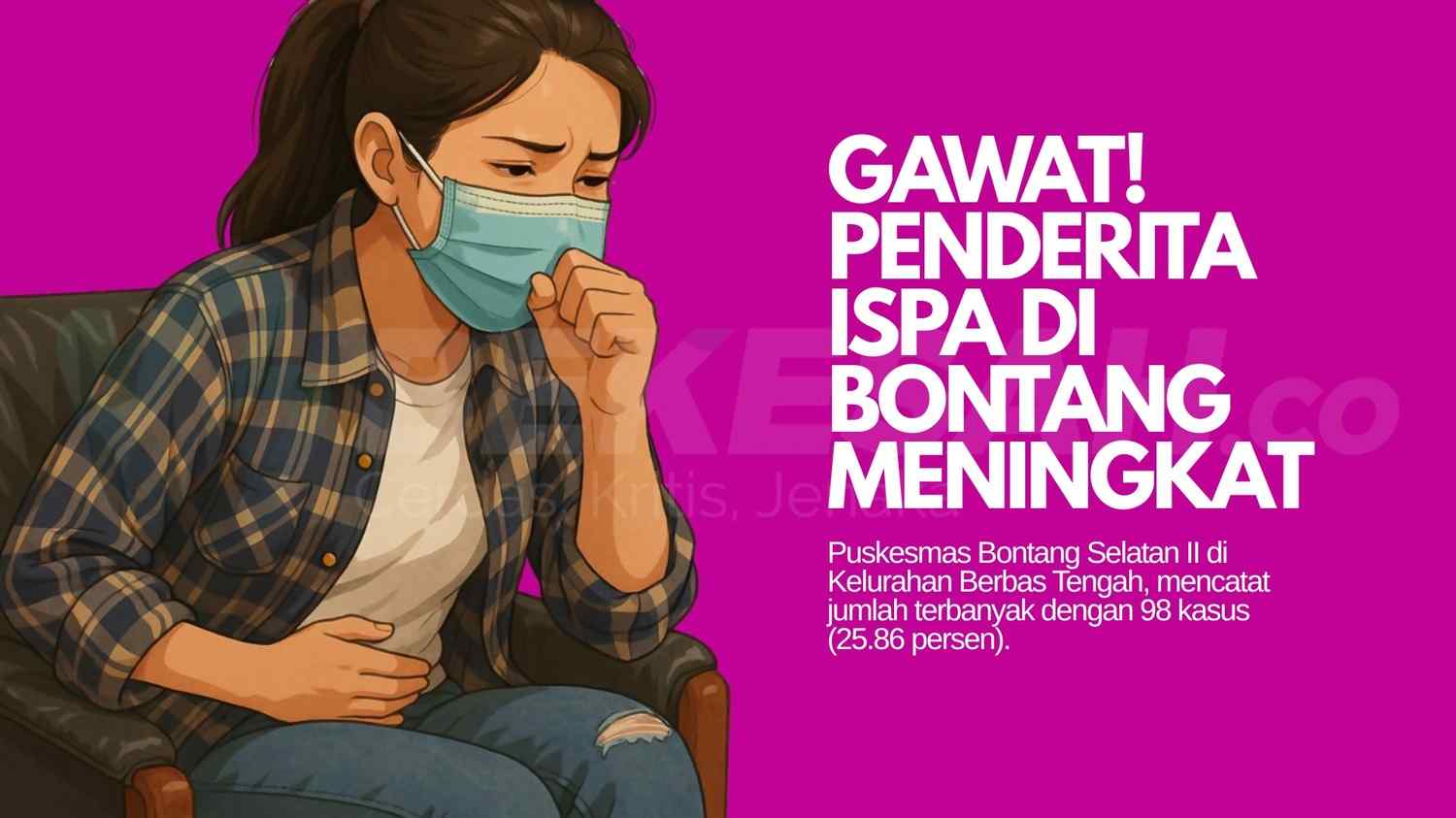 Gawat! Penderita ISPA di Bontang Meningkat
