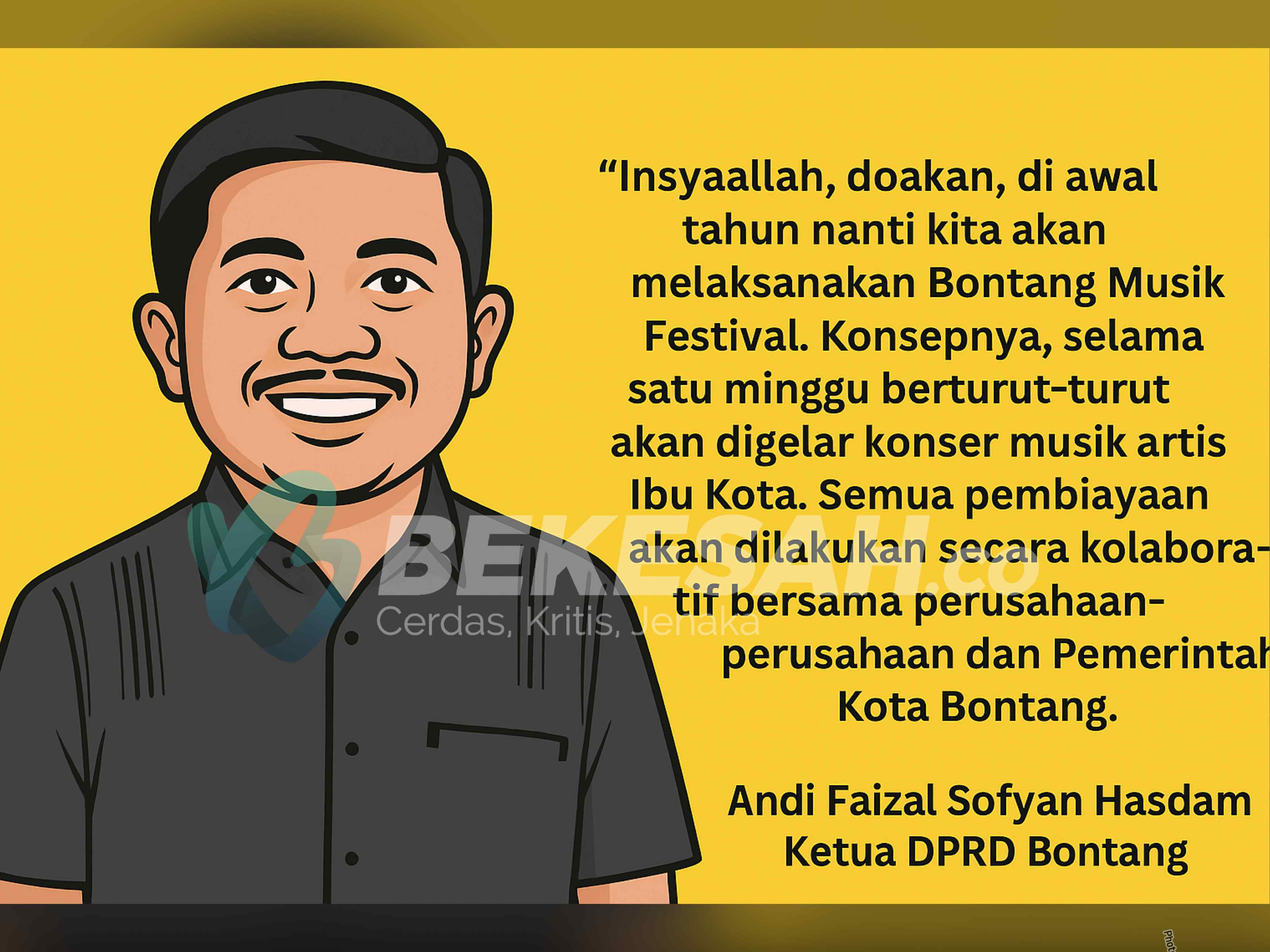 Pemkot Gandeng Perusahaan, Awal 2026 Bontang Dihibur Grup Band Ibukota 7 Hari Berturut-turut