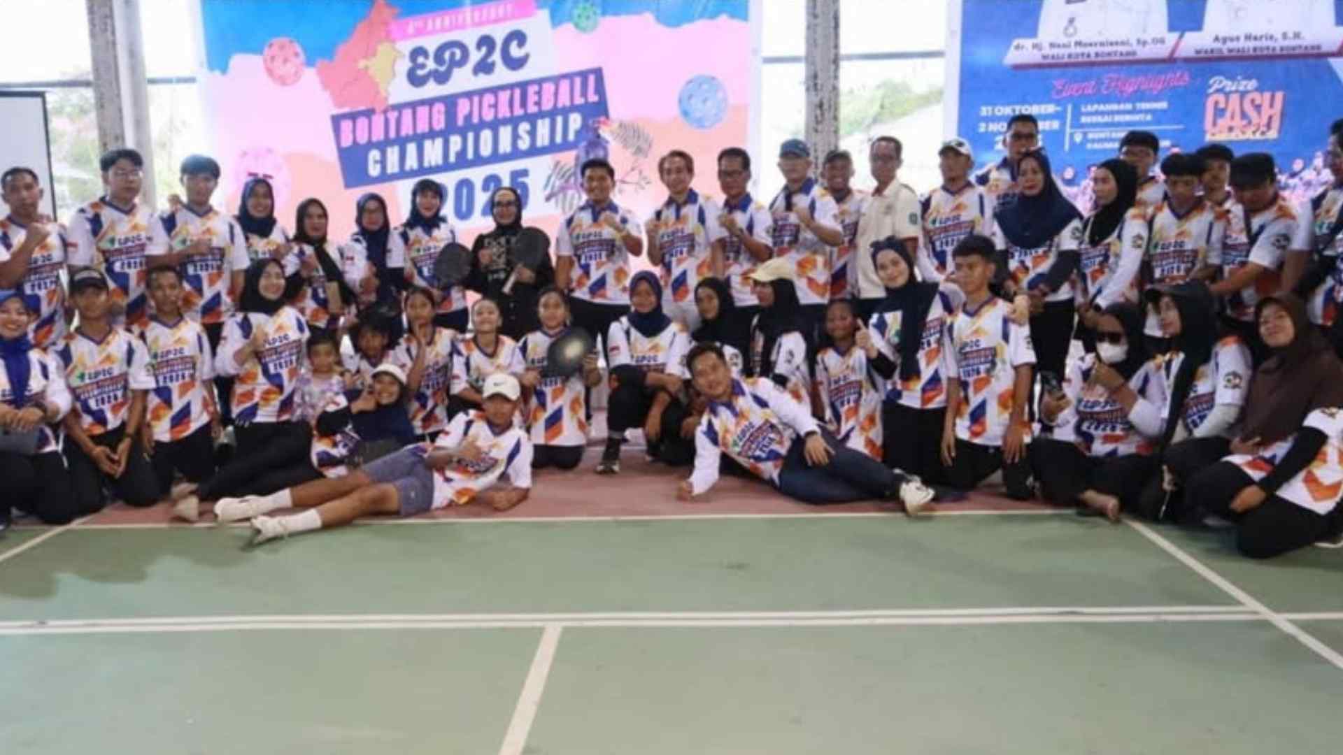 Belasan Klub Berdiri di Bontang, Delapan Lapangan Pickleball Bakal Dibangun