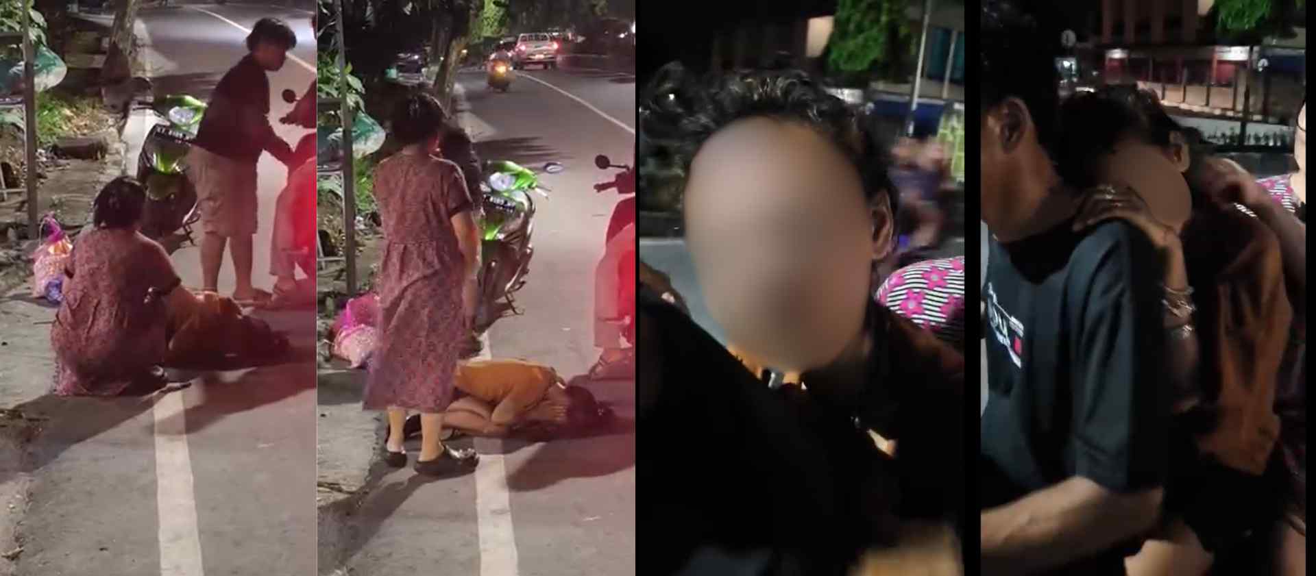 Perempuan Diduga ODGJ Itu Dipukul Sebelum Tersungkur di Loktuan