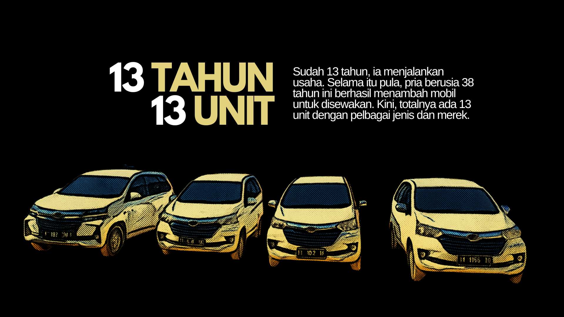 Dari Kemudi Mobil Rental di Bontang: 13 Tahun, 13 Unit