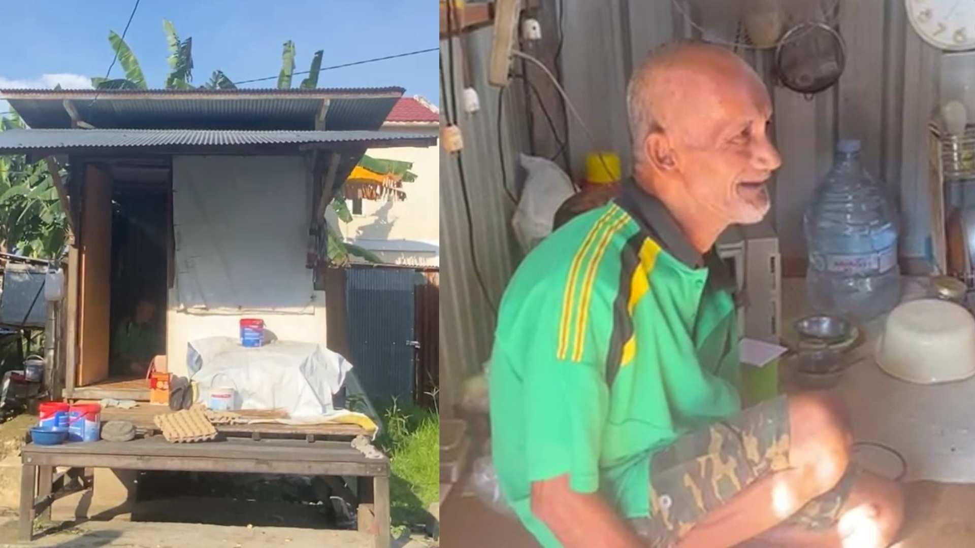 Kisah Haru di Balik Berita BEKESAH.co: Pria Paruh Baya yang Tinggal di Bekas Pos Ronda Bontang Itu Dapat Bantuan dari Masyarakat