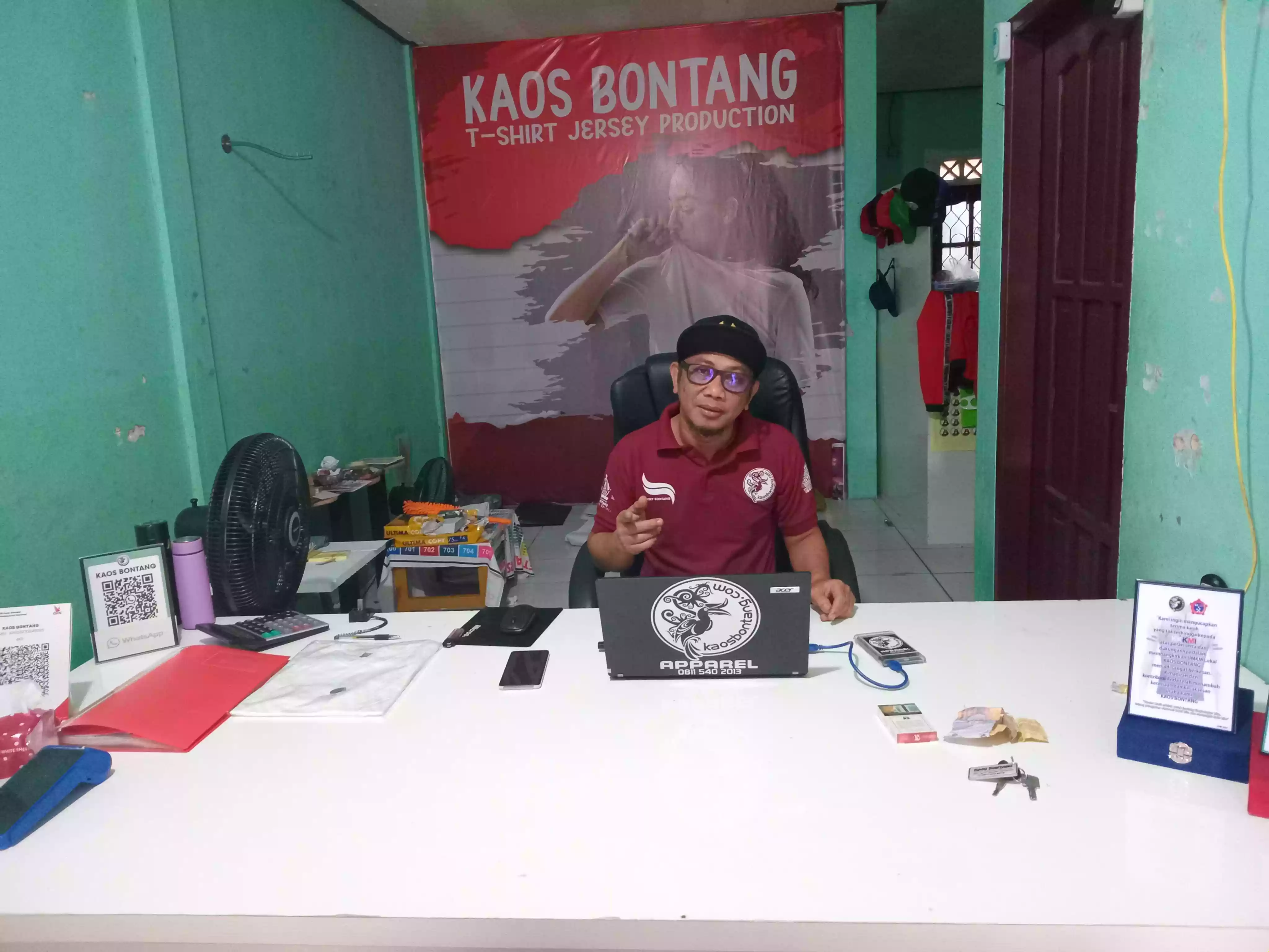 Pelaku UMKM Bontang di Bidang Konveksi  Keluhkan Kurangnya Pelibatan dalam Event Besar