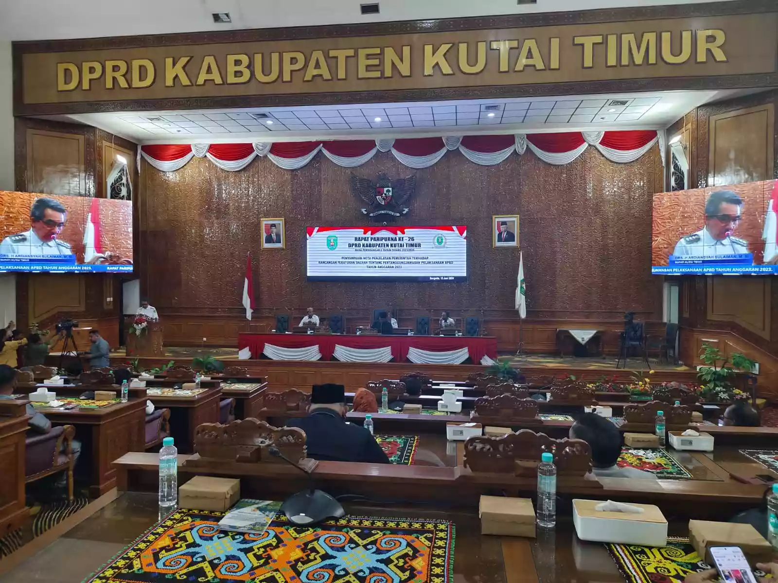 KPU Kutim Tetapkan 40 Anggota DPRD Pemilu 2024