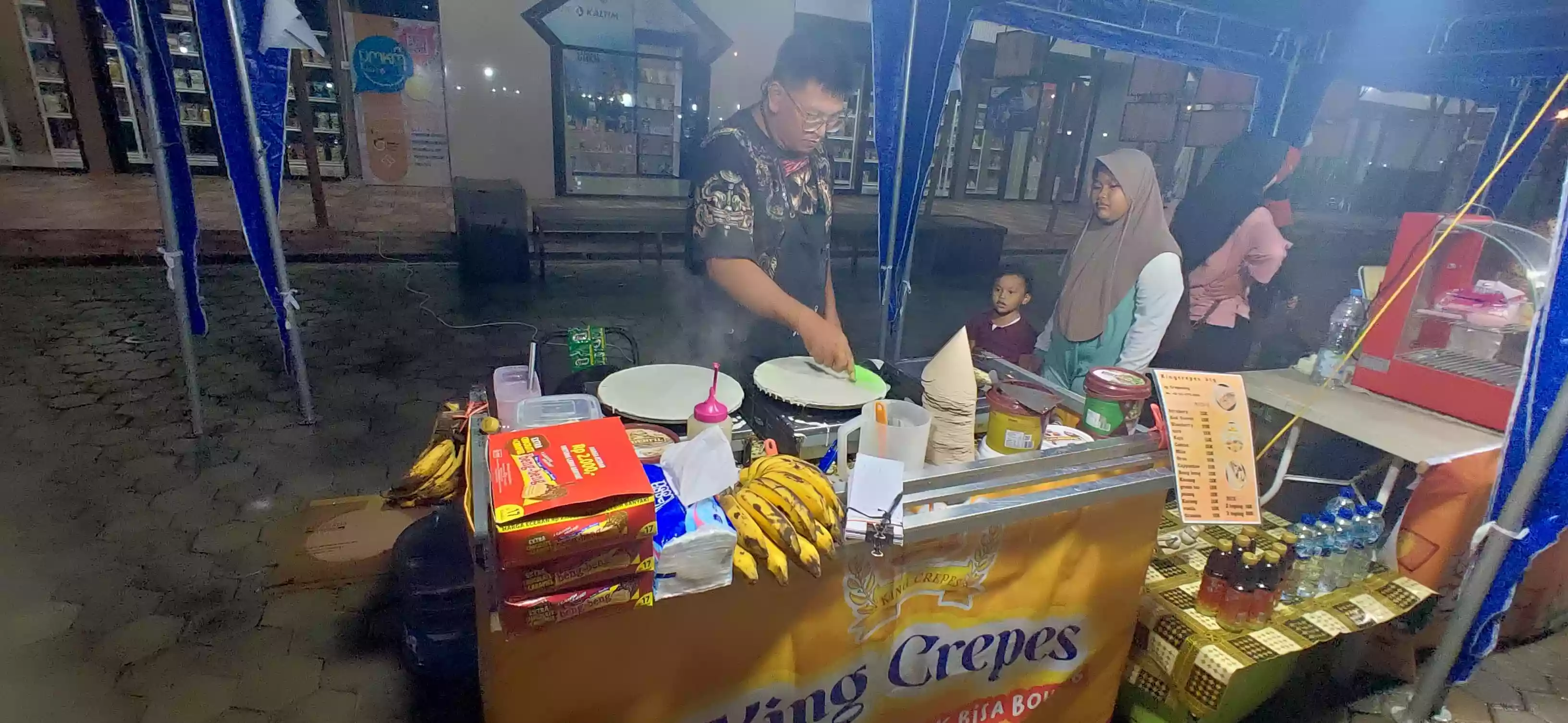 Meraup Untung Melimpah, Pedagang King Crepes Antusias Jualan di Event Gebyar Gisa