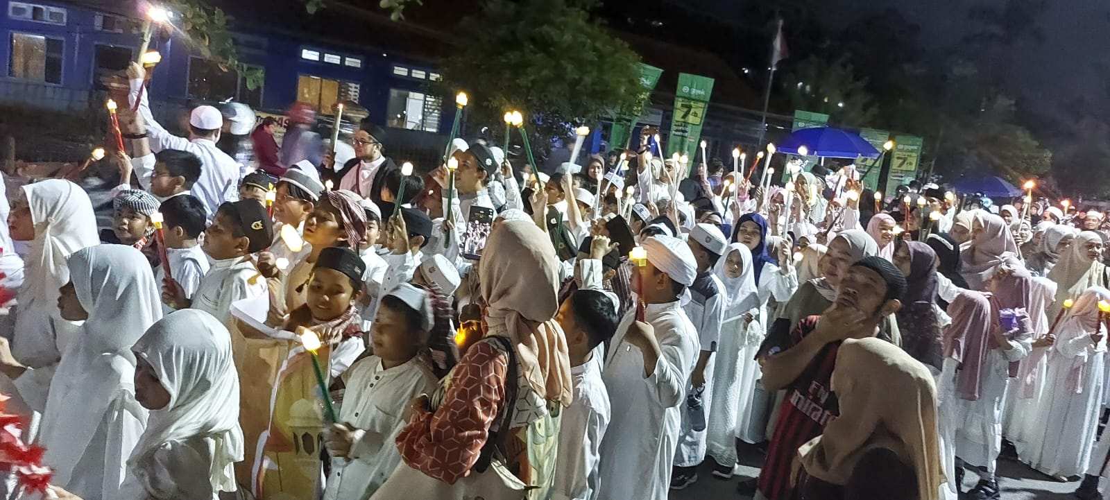 Pawai Obor Sambut Ramadan 2026 di Islamic Centre Samarinda