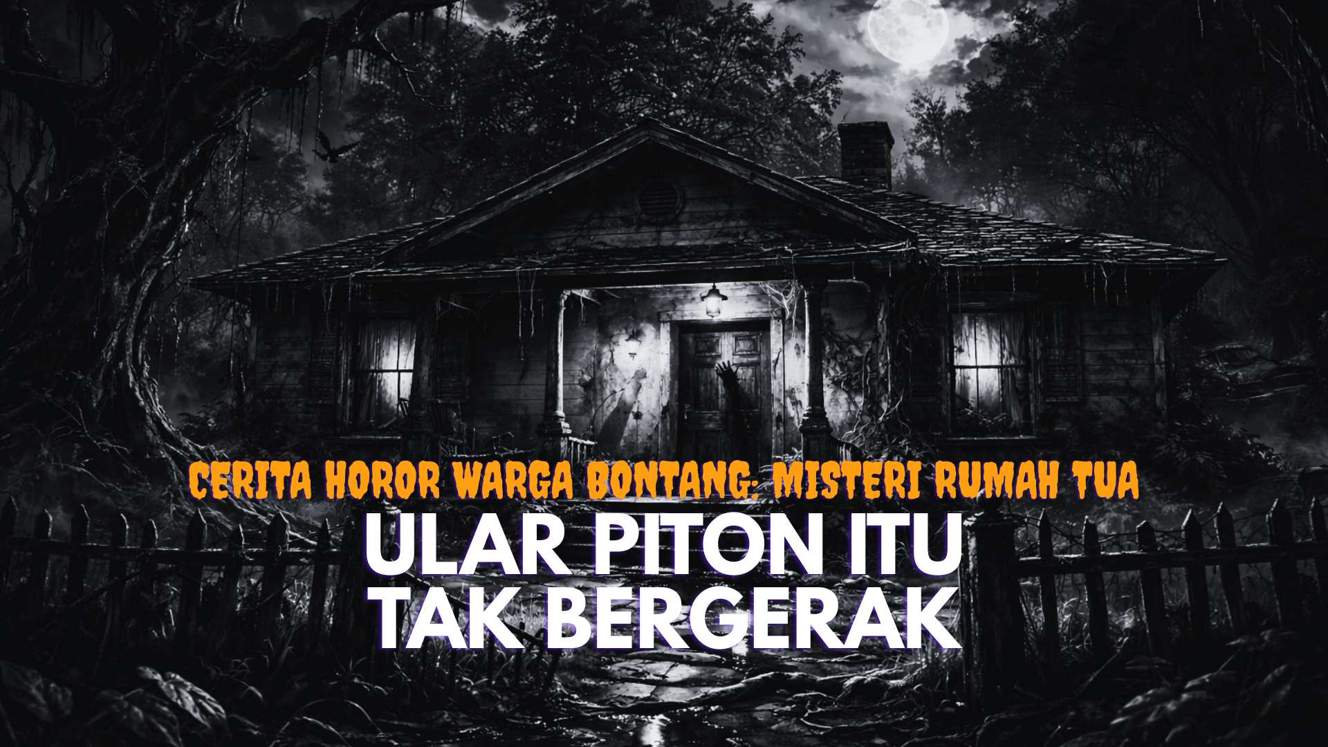 Cerita Horor Warga Bontang - Misteri Rumah Tua: Ular Piton Itu Tak Bergerak