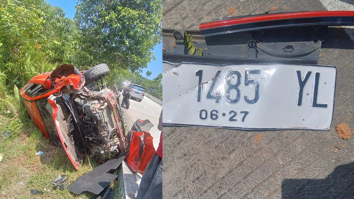BREAKING NEWS: Mobil Terbalik di Sekitar Bontang Lestari, Sebabnya Masih Jadi Misteri