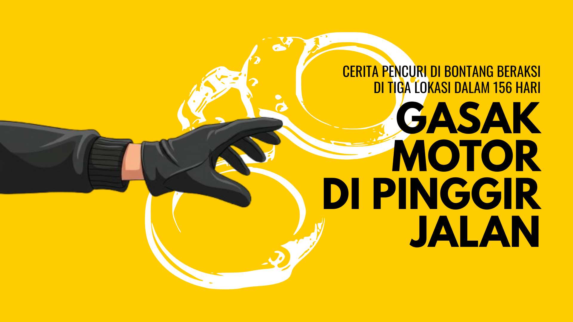 Cerita Pencuri di Bontang Beraksi di Tiga Lokasi dalam 156 Hari: Gasak Motor di Pinggir Jalan
