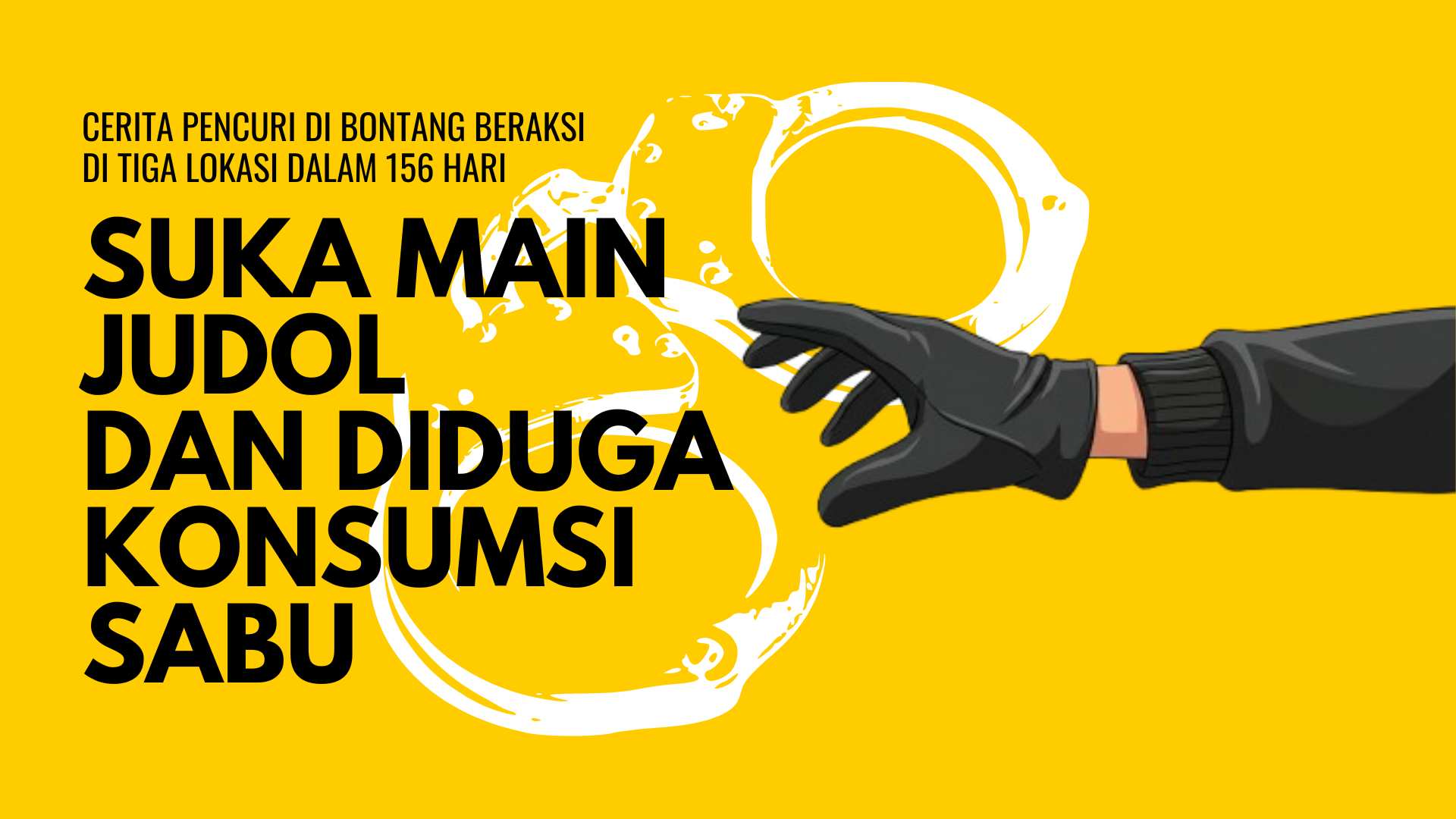 Cerita Pencuri di Bontang Beraksi di Tiga Lokasi dalam 156 Hari: Suka Main Judol dan Diduga Konsumsi Sabu