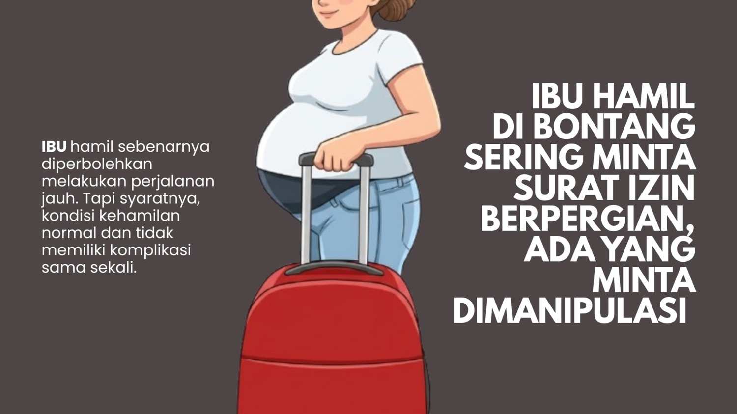 Ibu Hamil di Bontang Sering Minta Surat Izin Berpergian, Ada yang Minta Dimanipulasi
