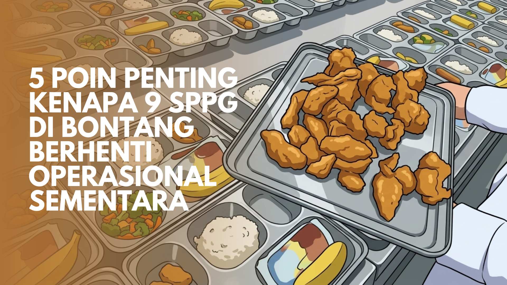 5 Poin Penting Kenapa 9 SPPG di Bontang Berhenti Operasional Sementara