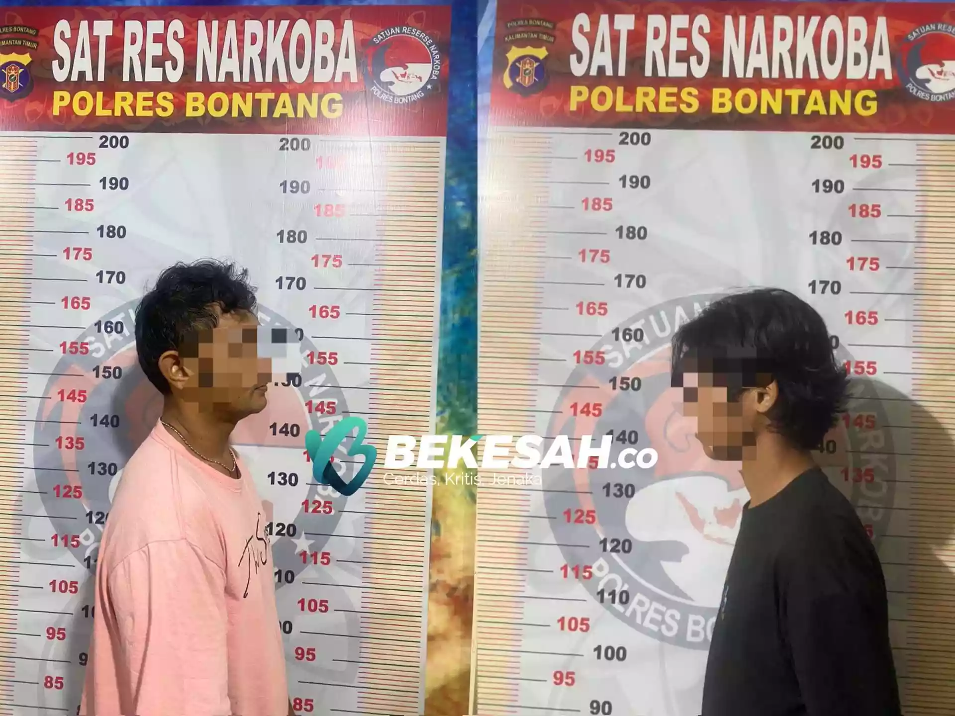 Dua Kawanan Pengedar Ganja di Bontang Diringkus Polisi