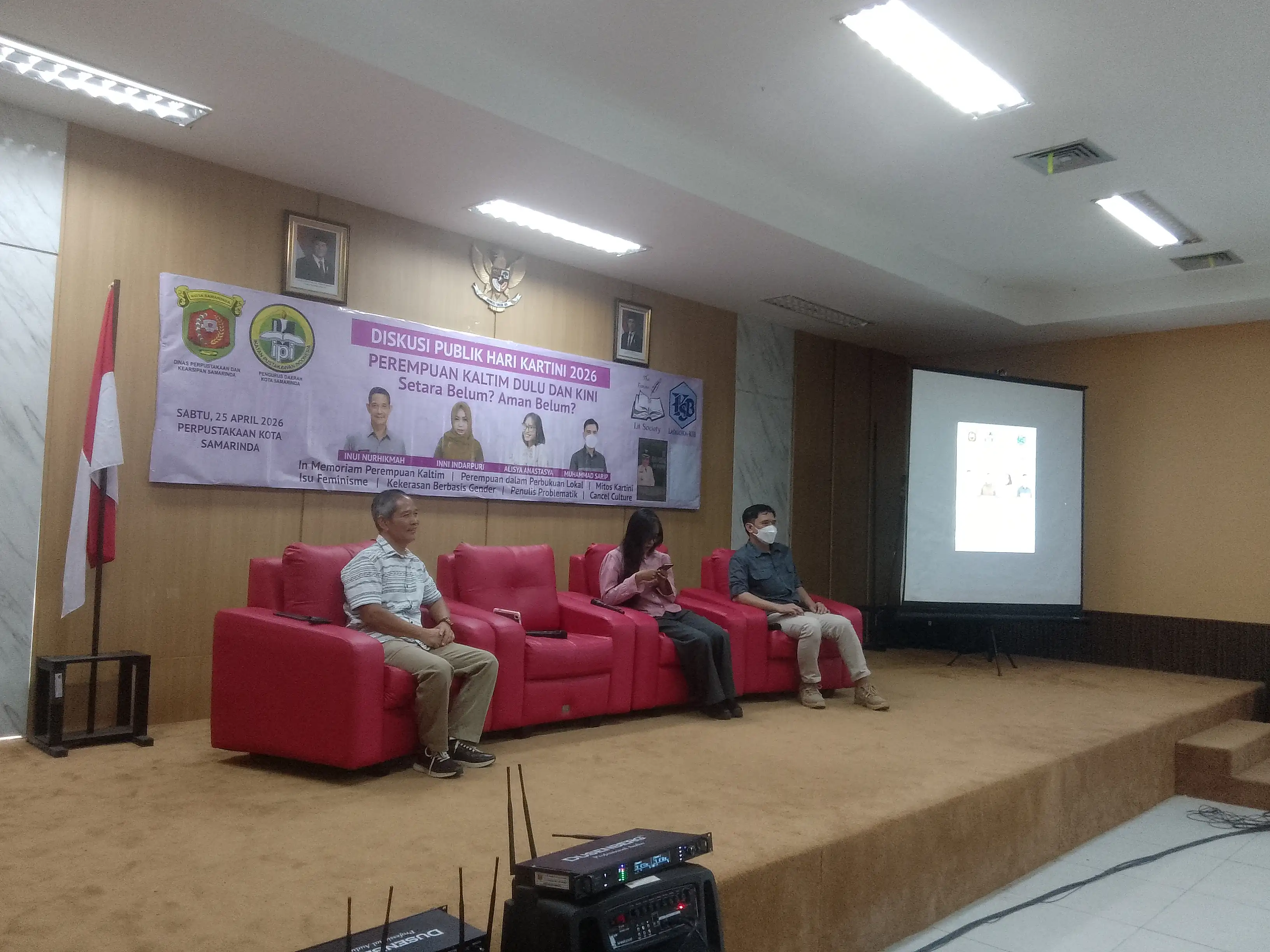 Dialog Publik Hari Kartini di Samarinda, 68 Persen Perempuan Ternyata Pembaca Buku