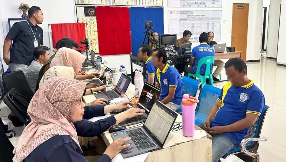 NIK 137 Warga Binaan Lapas Bontang Diverifikasi