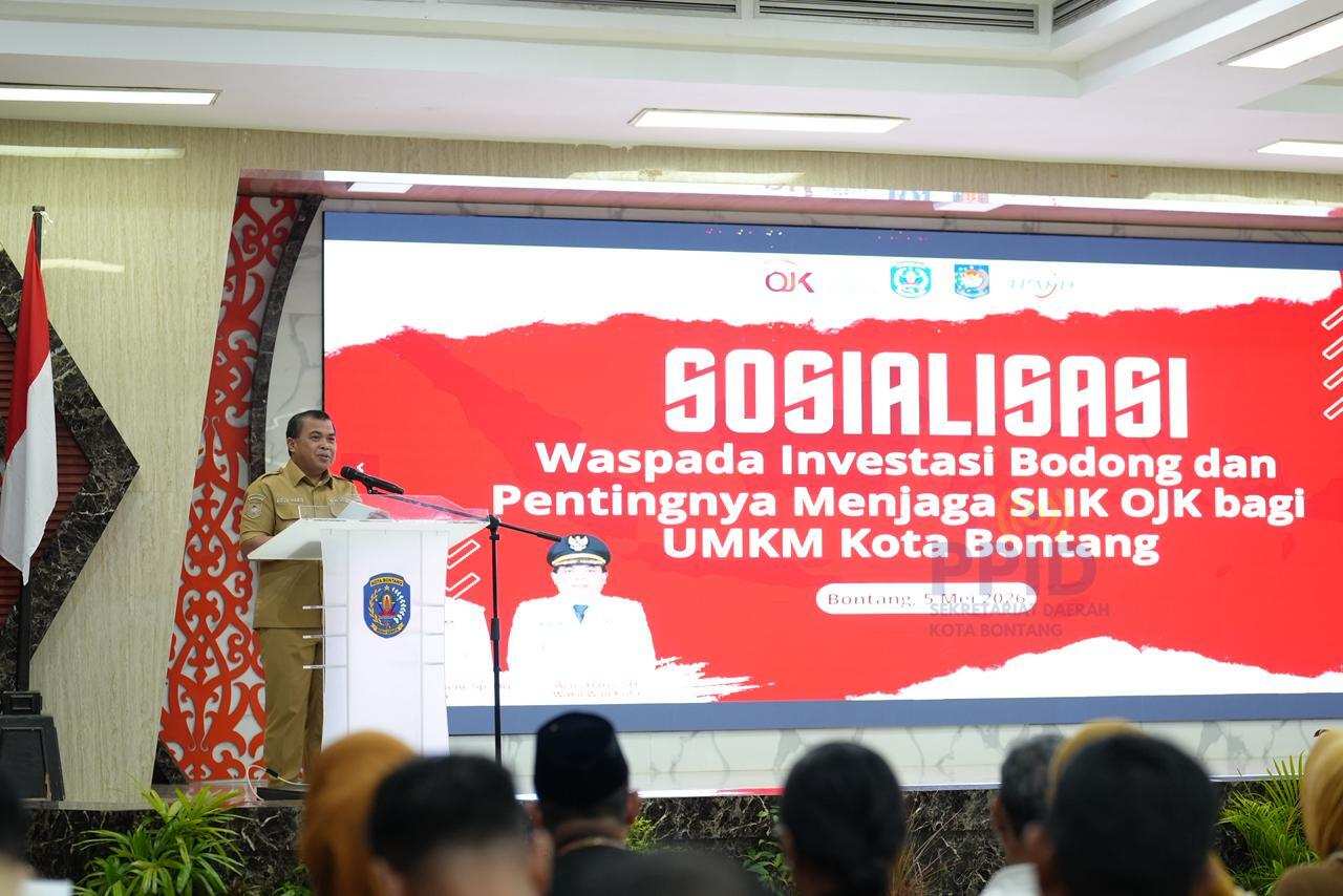 Wakil Wali Kota Bontang Ingatkan Investasi Bodong dan Titip Nama di SLIK OJK