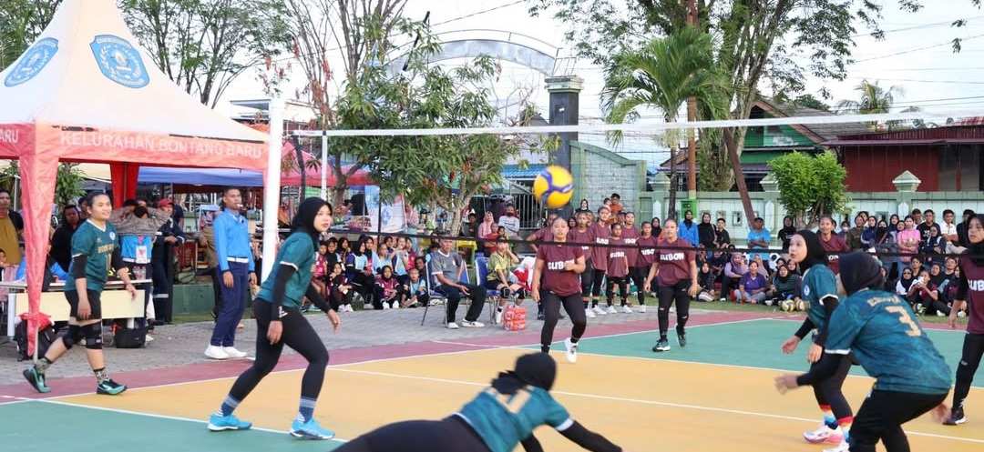 Diikuti 64 Klub, Turnamen Voli dan Basket Antar Klub se-Bontang Resmi Digelar