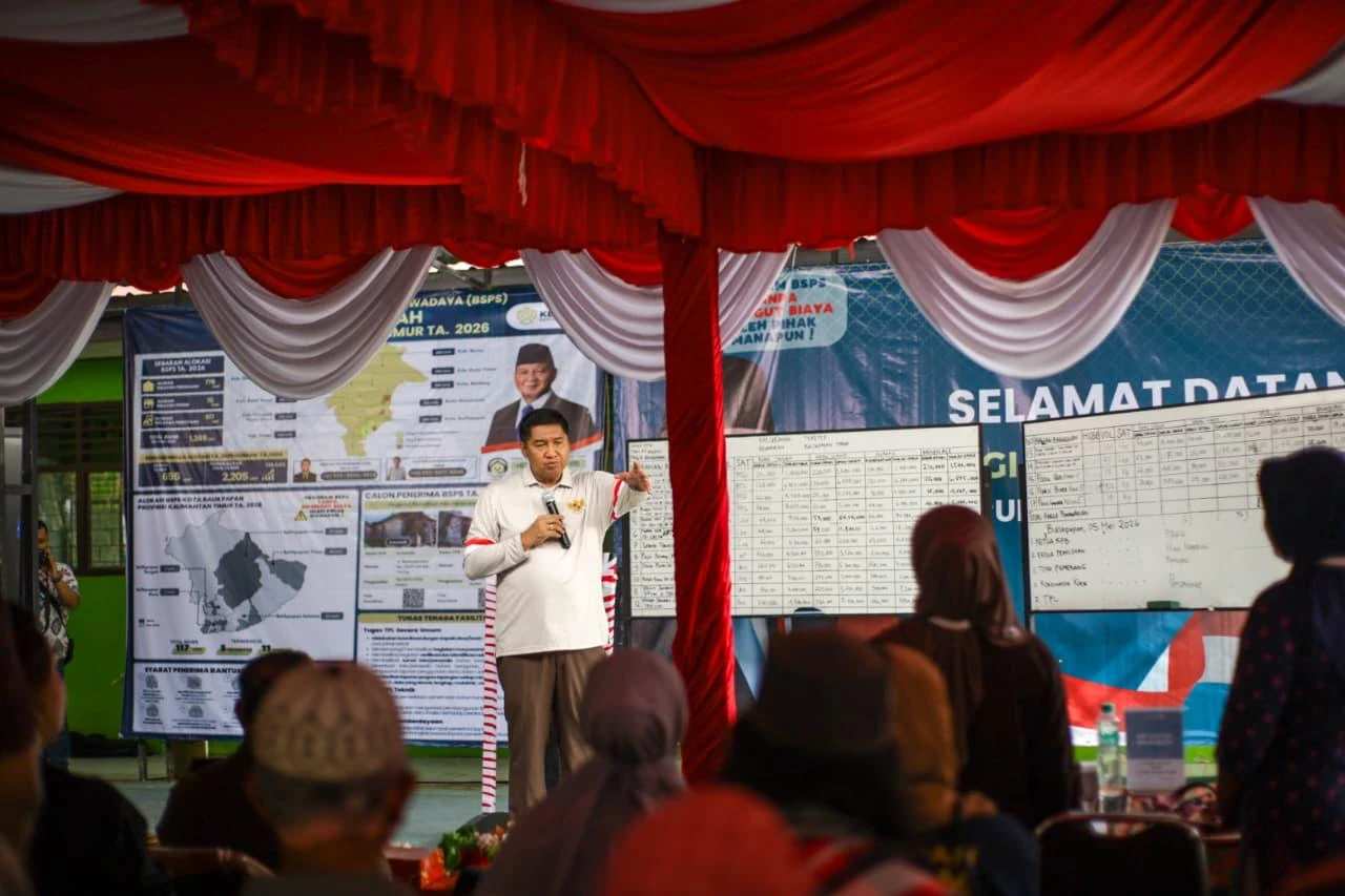 Di Balikpapan, Menteri PKP Simulasi "Tender Rakyat"