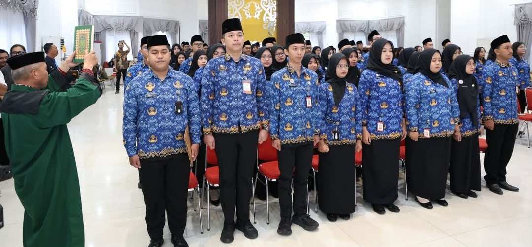 199 ASN Bontang Dilantik Pagi Tadi, Berikut Rinciannya