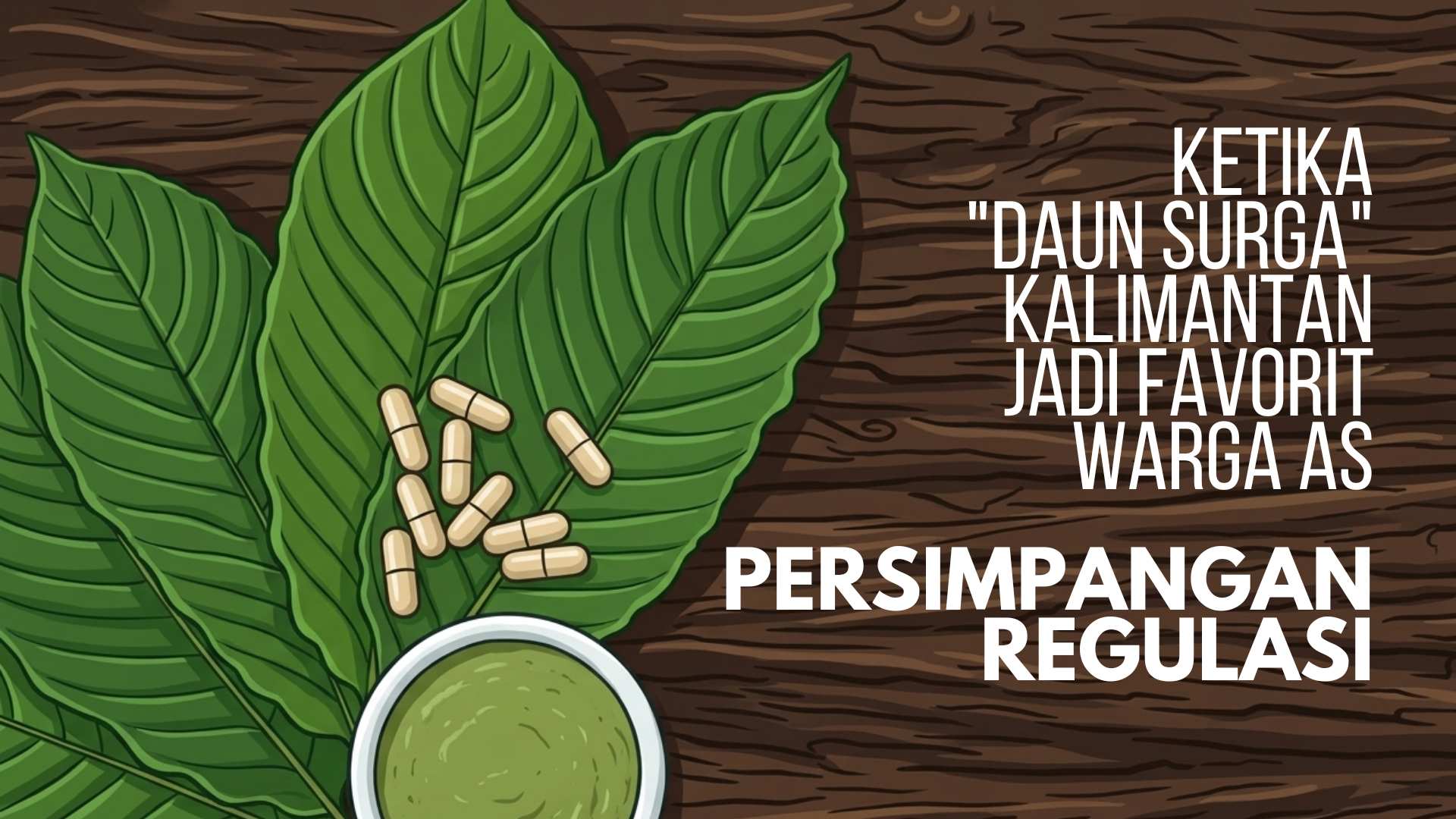 Ketika "Daun Surga" Kalimantan Jadi Favorit Warga AS: Persimpangan Regulasi