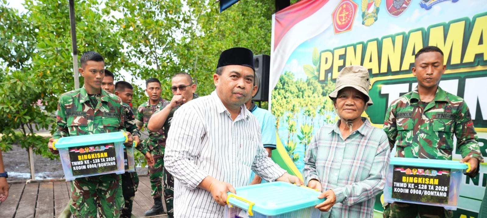Dari TMMD ke-128 di Bontang: Menjaga Ekosistem Pesisir dari Tanjung Laut Indah