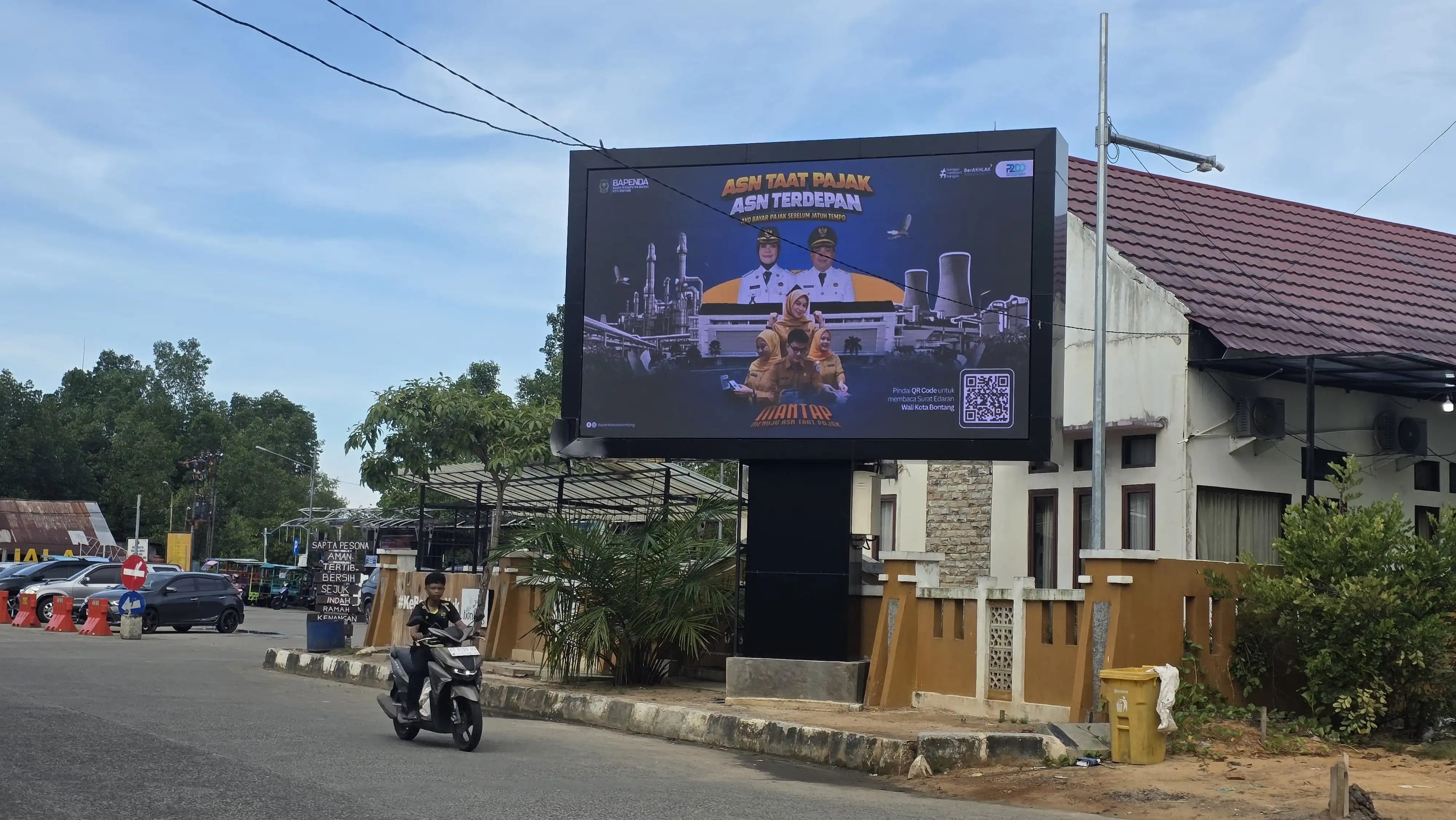 Videotron DPMPTSP Masuk Kawasan Bontang Kuala hingga Loktuan, Dorong Informasi Lebih Dekat ke Masyarakat