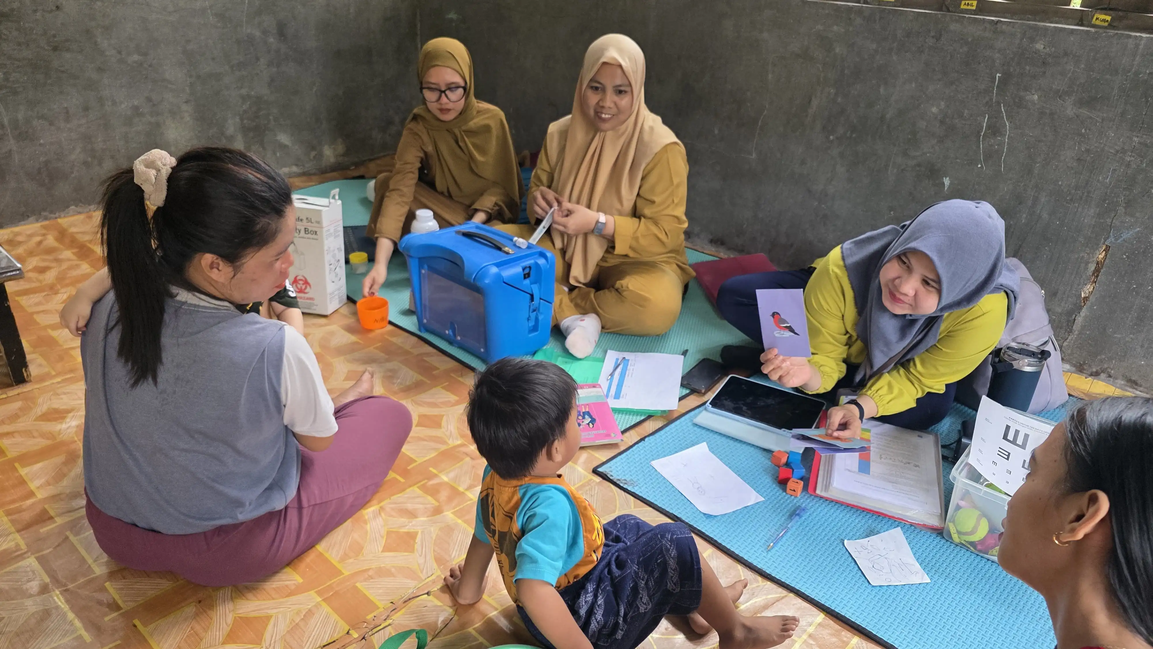 Pelayanan Kesehatan Pesisir Puskesmas Bontang Lestari Jangkau Lok Tunggul