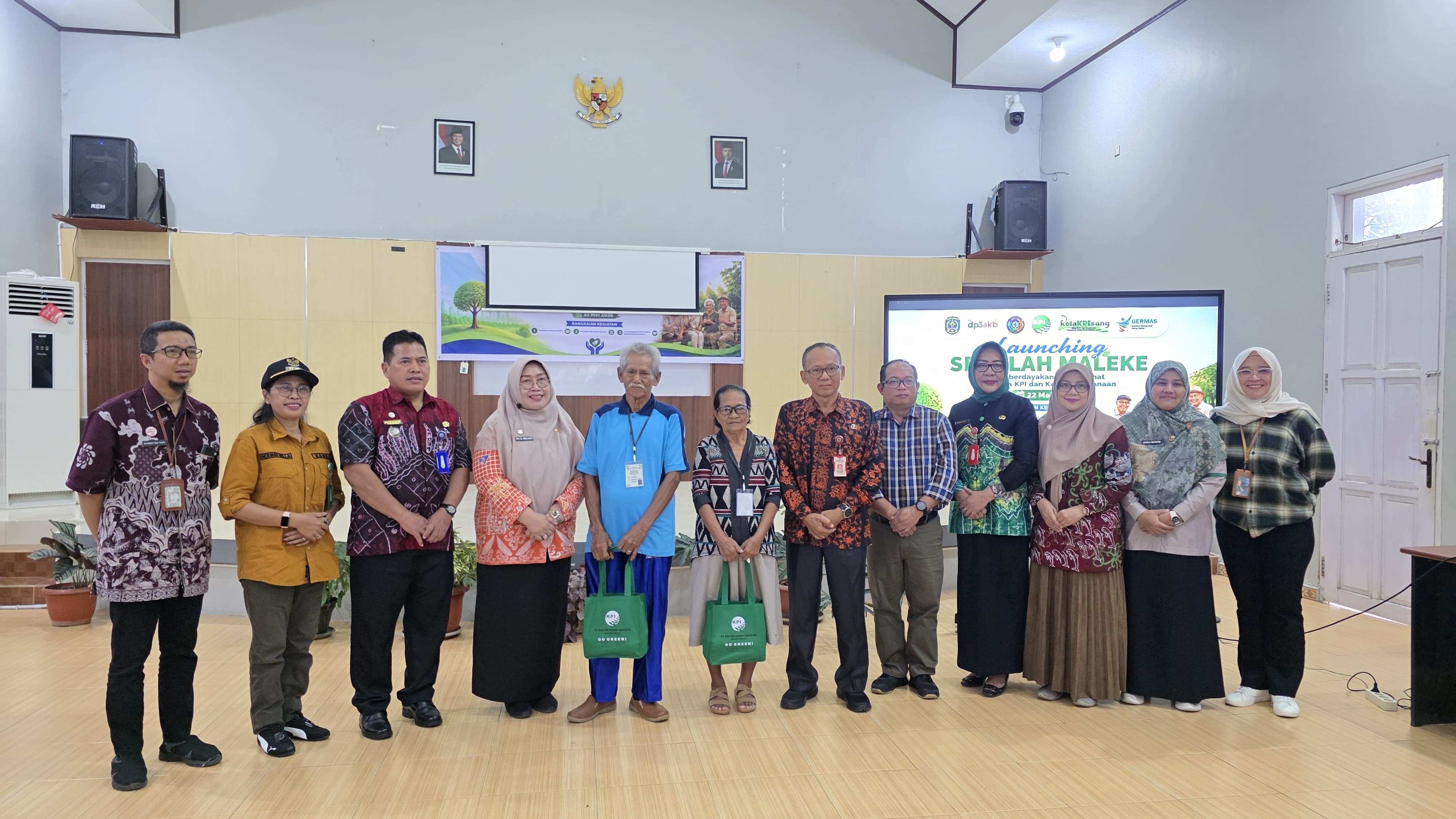 Sekolah Lansia Maleke Diluncurkan, Puskesmas Bontang Barat Fokus Tingkatkan Kebahagiaan Lansia