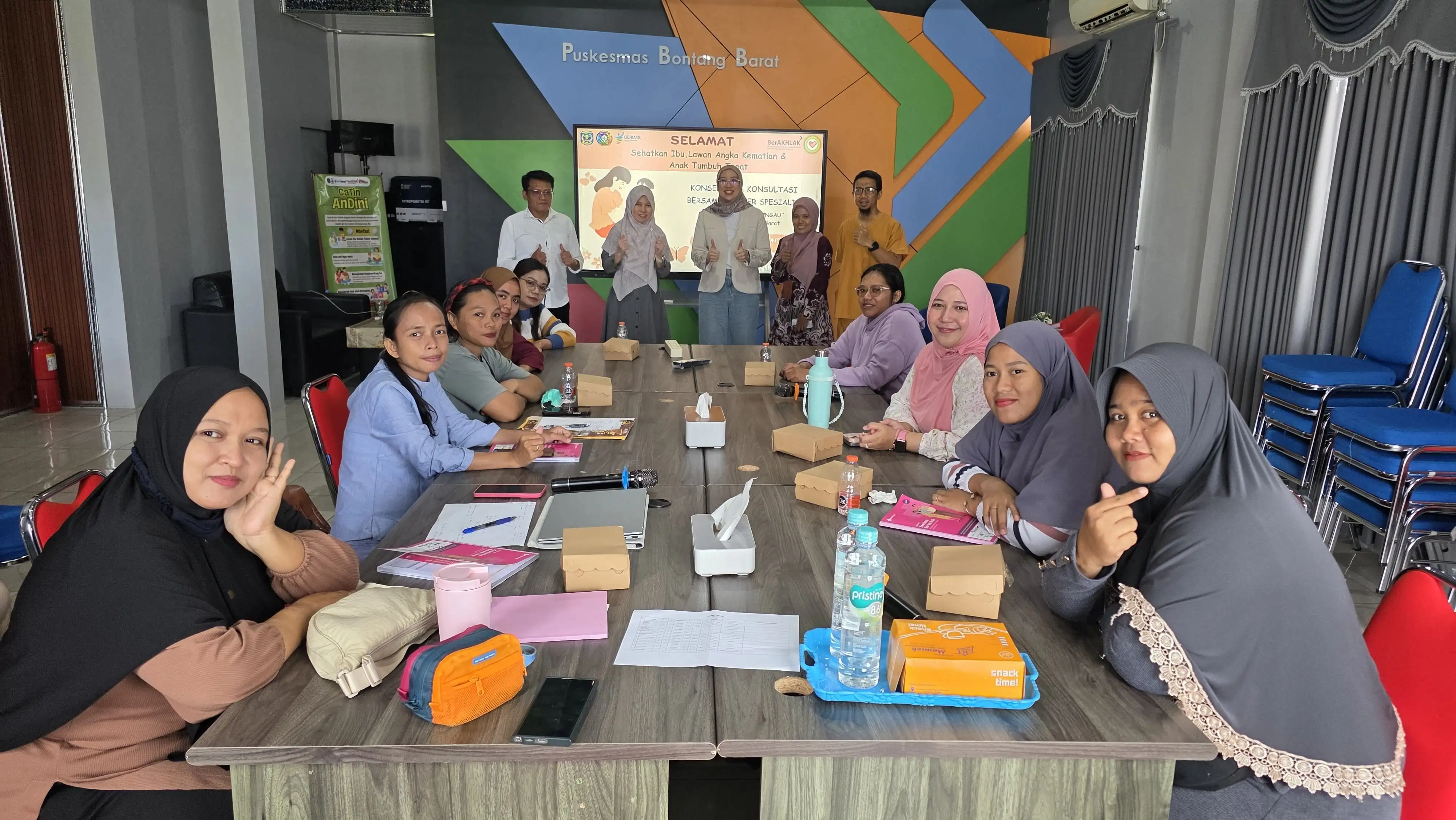 Puskesmas Bontang Barat Edukasi Ibu Hamil Risiko Tinggi Lewat Program BANGAU