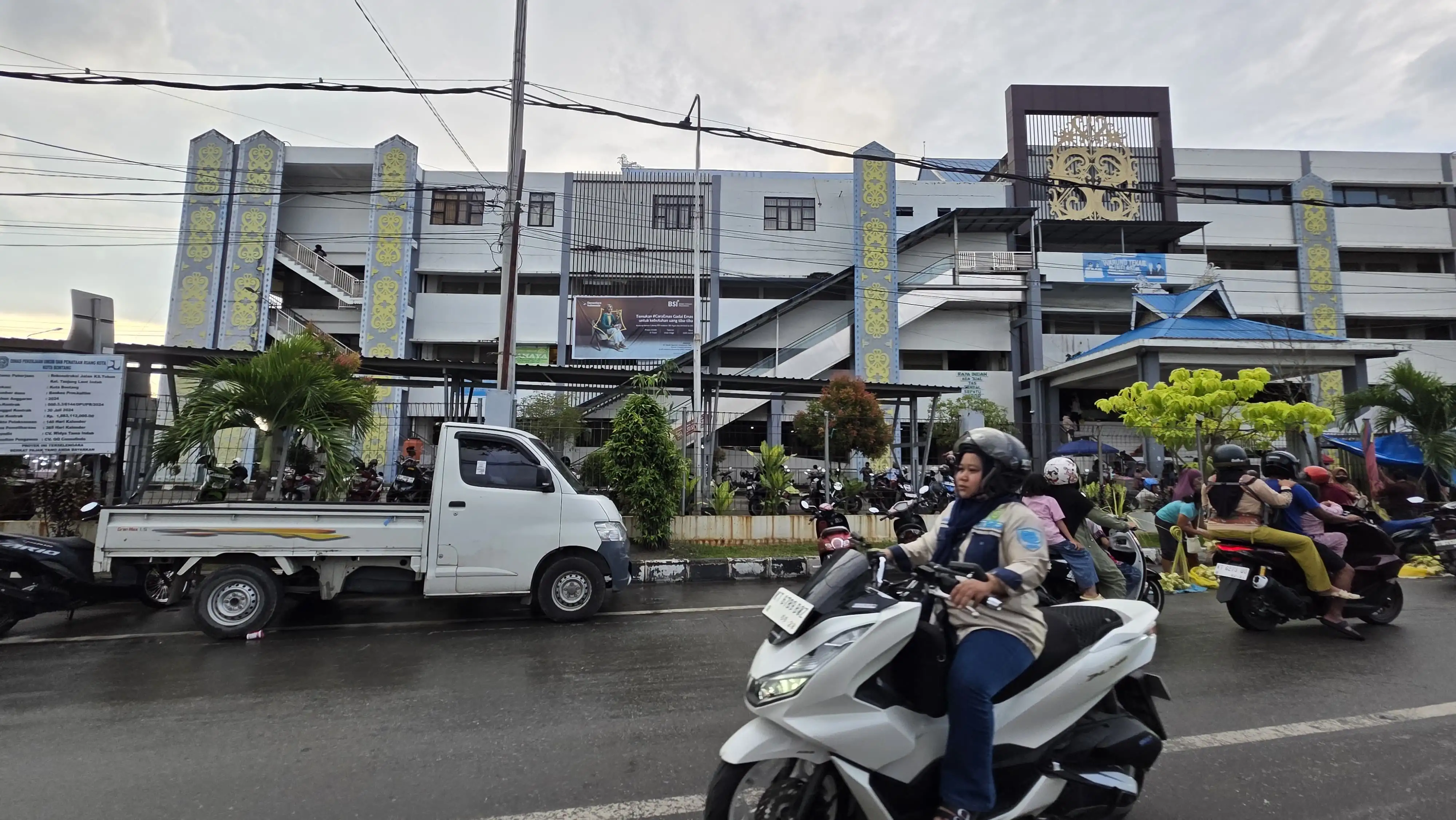Ketua Komisi B DPRD Bontang Dorong Retribusi Pasar Beralih ke Sistem Digital