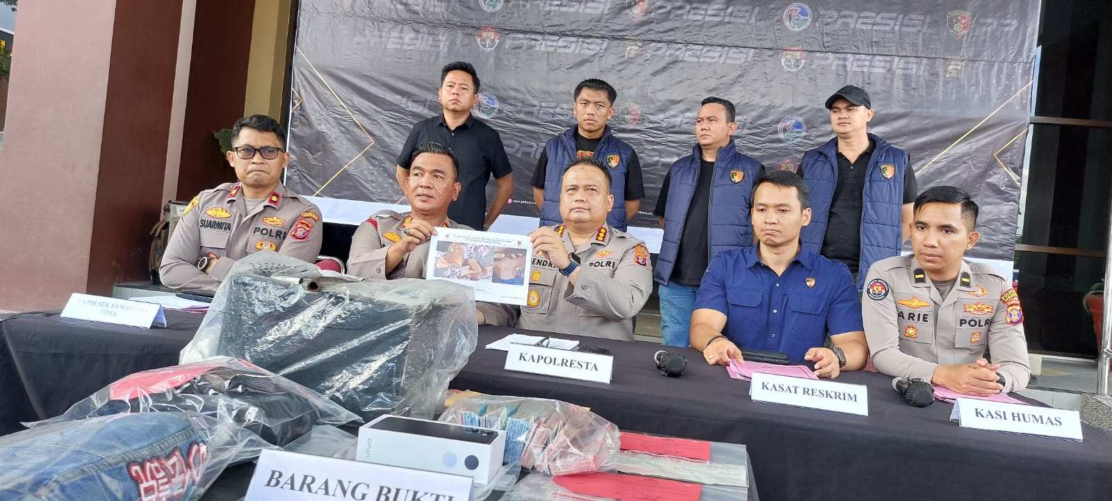 Terlilit Utang, Ibu Muda Nekat Jambret Nenek Teman di Samarinda Seberang