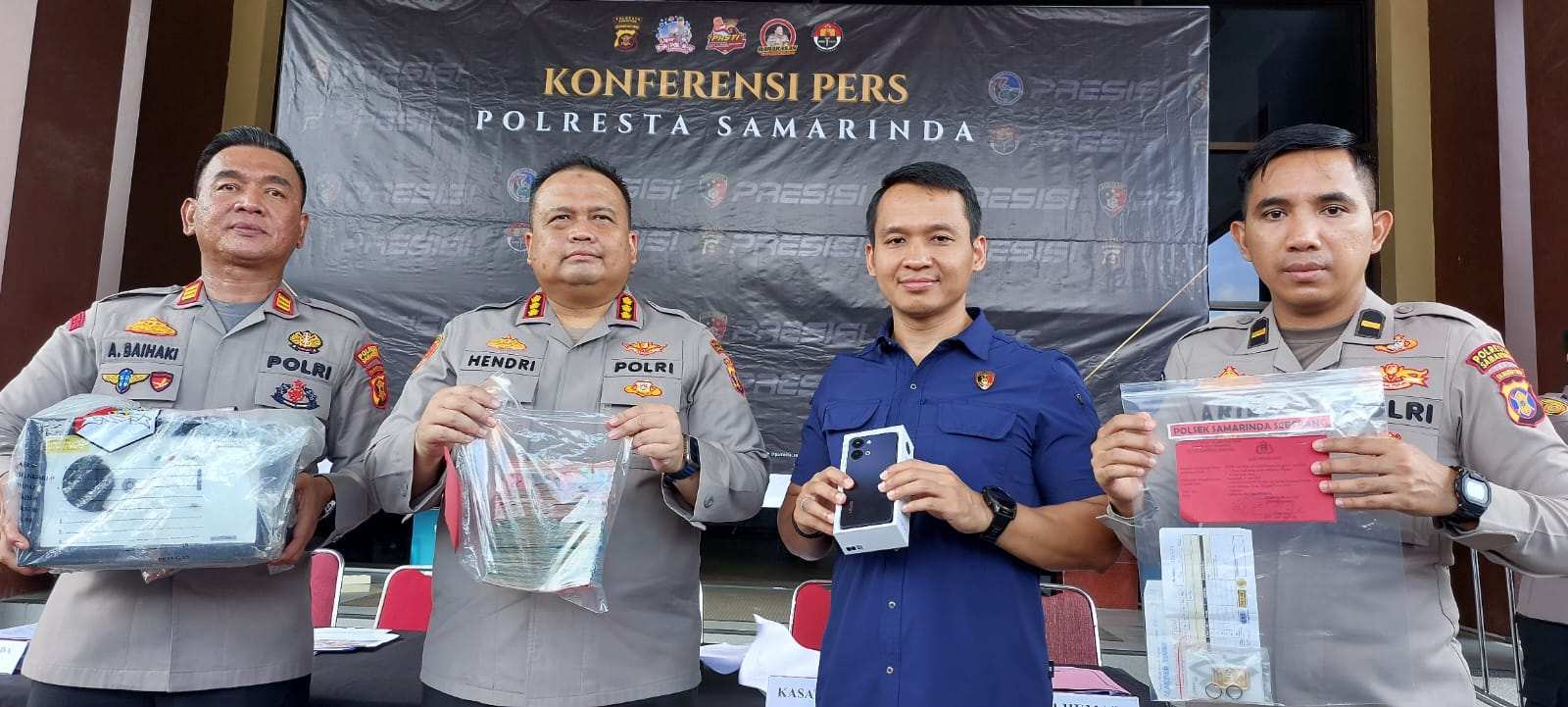 Modal Pisau dan Balok Besi, Residivis Gasak Rp150 Juta Harta Pengusaha Samarinda