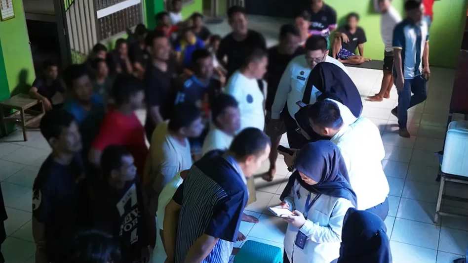 Cegah Penyakit Kulit, Warga Binaan Lapas Bontang Diedukasi Gunakan Antibiotik